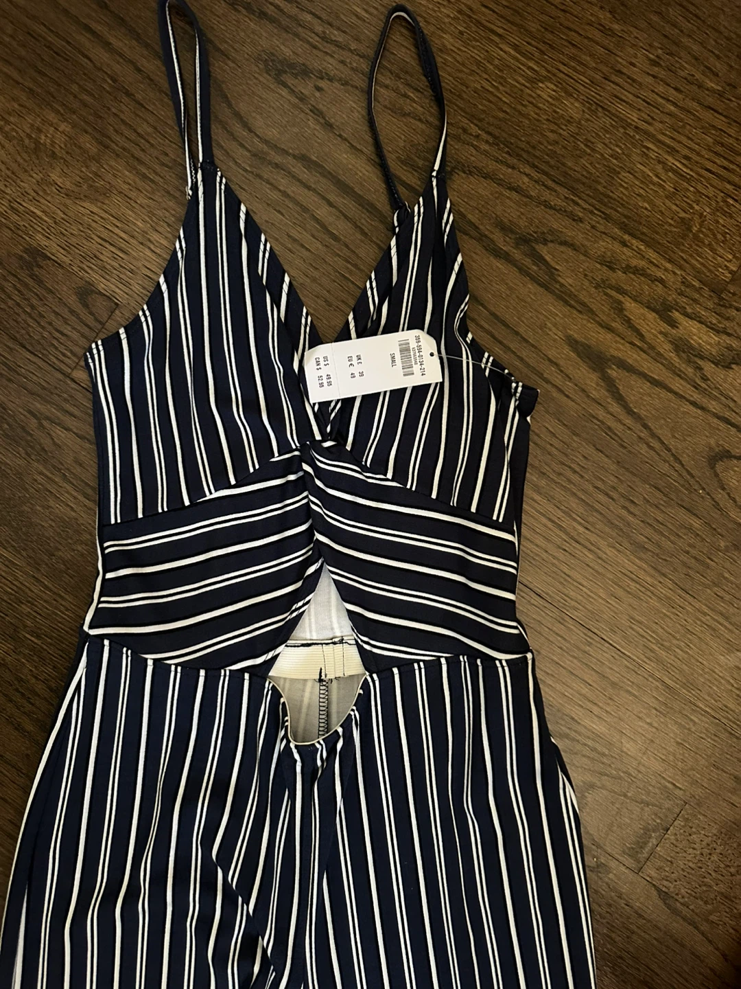 Hollister Striped Jumpsuit NEW - photo 2
