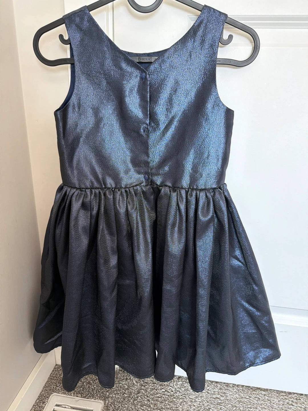 Girls' Black Sparkle Dress - photo 2
