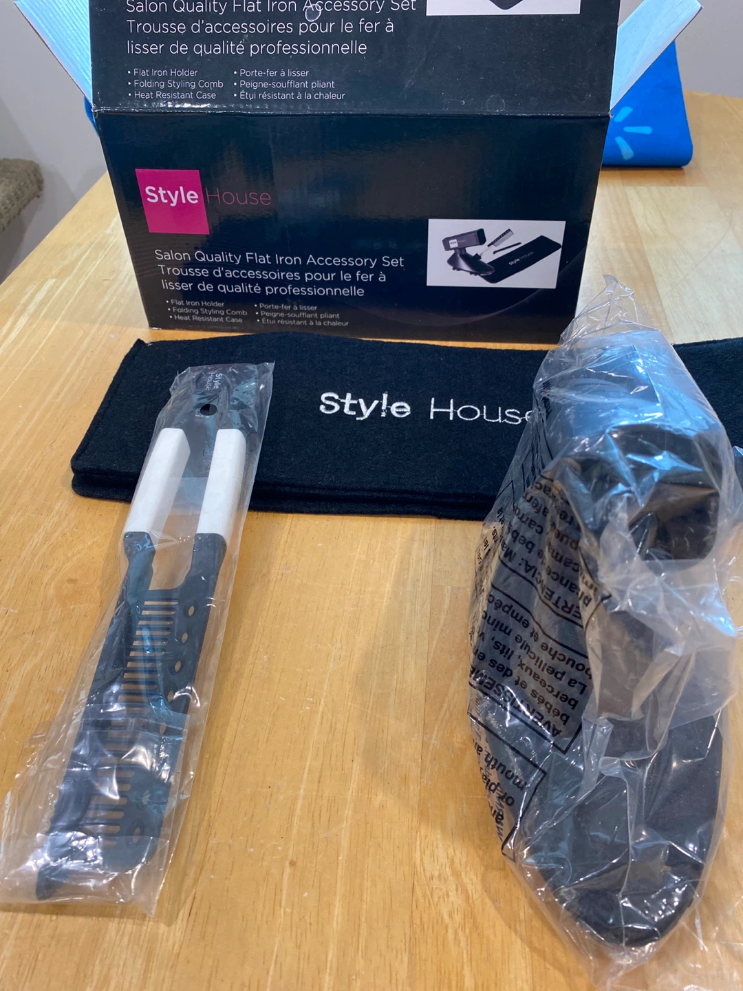 Style House Salon Quality Flat Iron Accessory Set