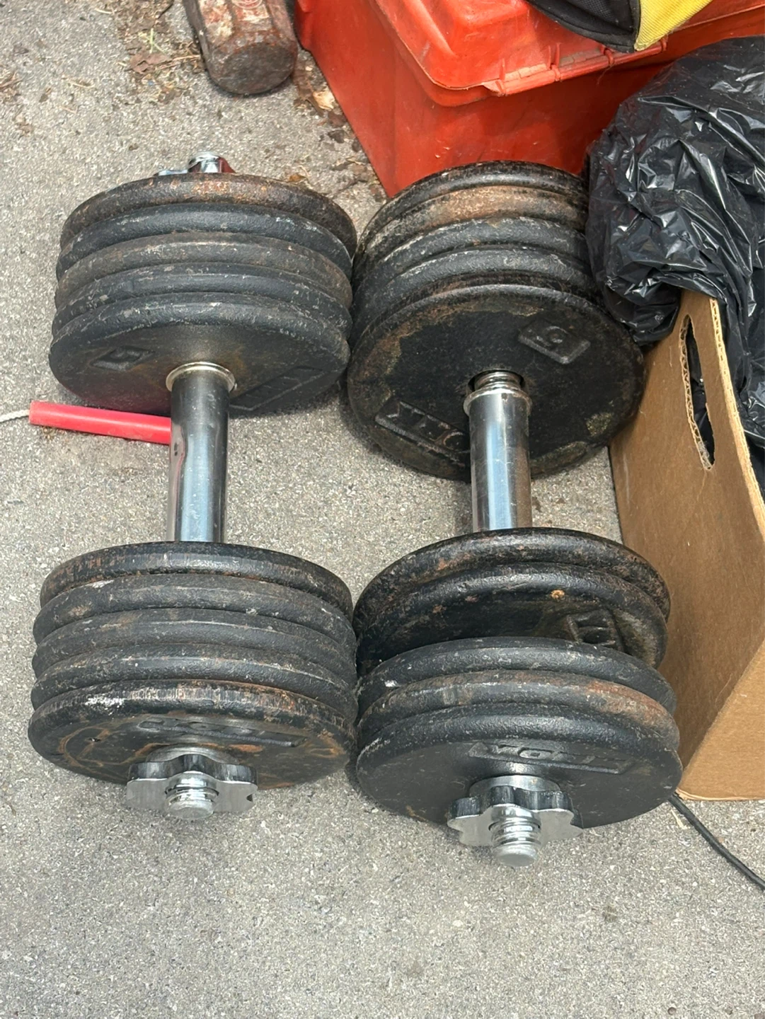 Adjustable Dumbbell Set 100lbs