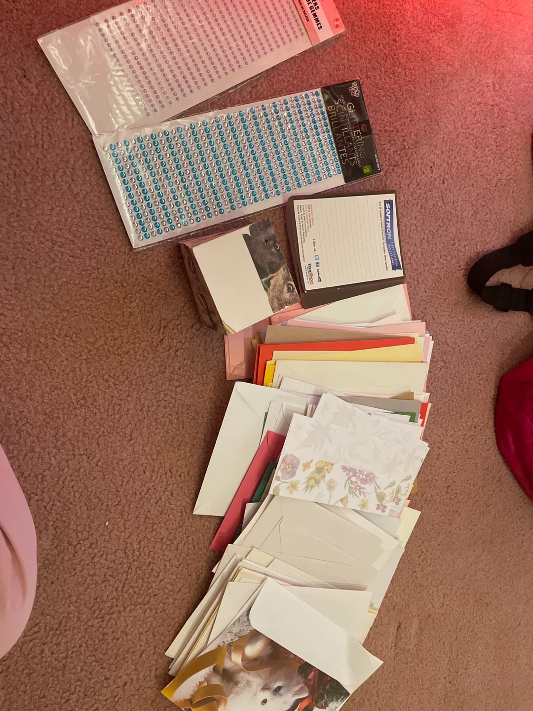 Assorted Craft Supplies & Stationery