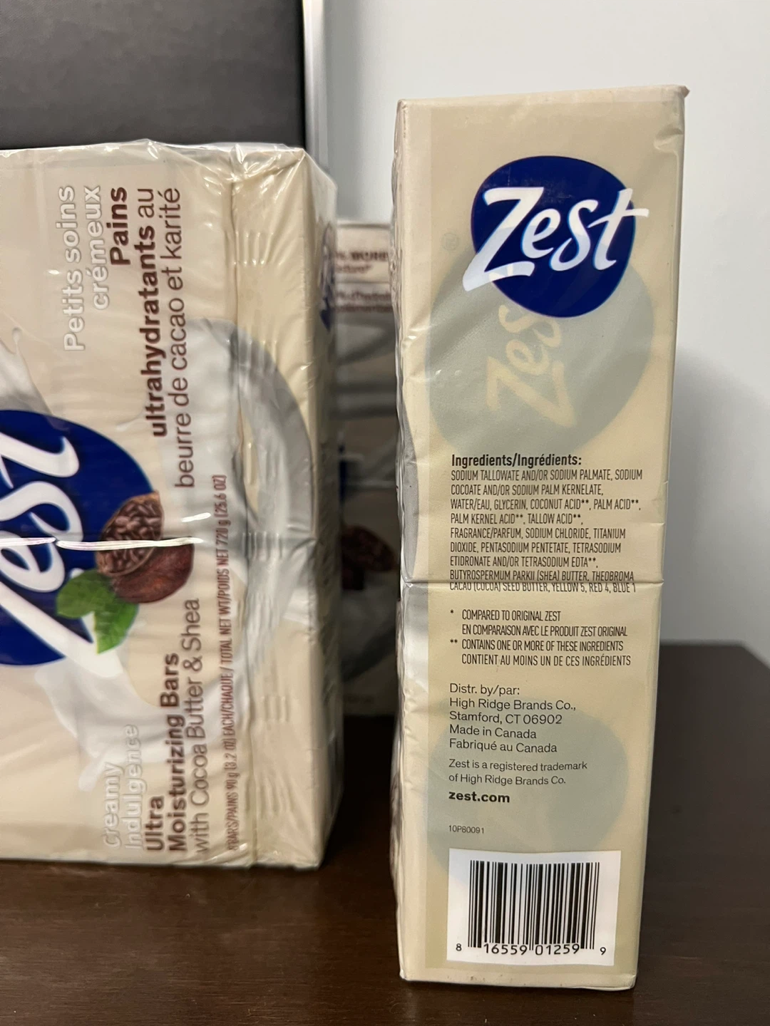 🧼 NEW Zest Ultra Moisturizing Soap Bars – 8 Pack - photo 2
