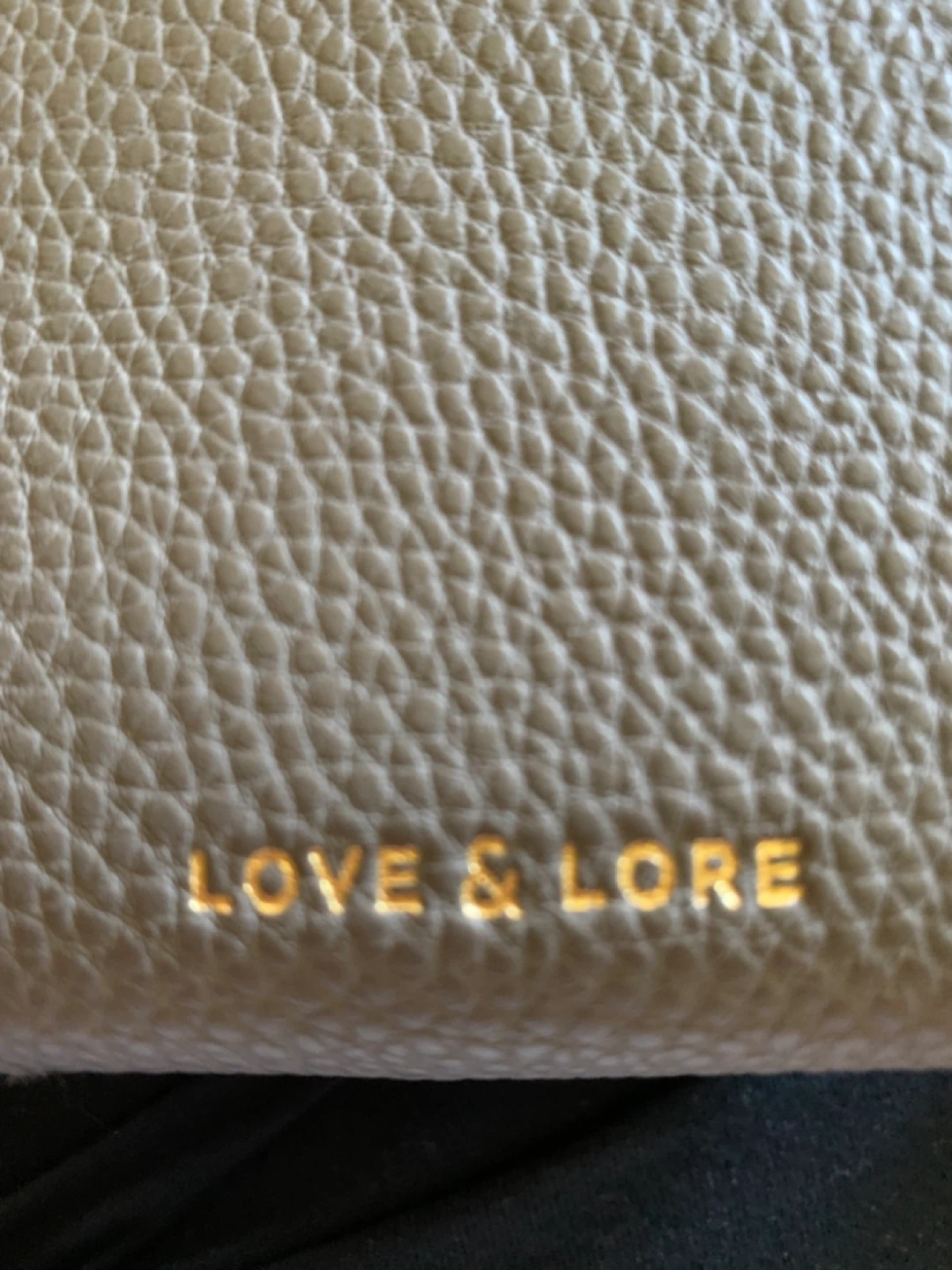 Love & Lore Grey Pebble Leather Crossbody Bag - photo 2