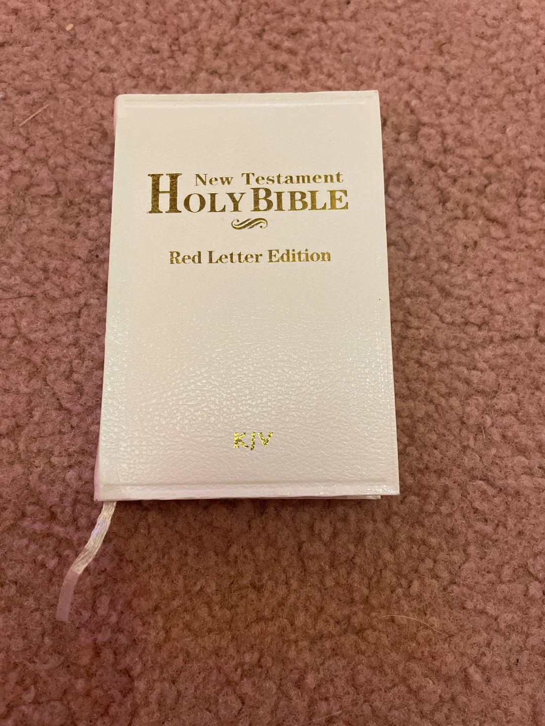 Holy Bible New Testament Red Letter Edition KJV