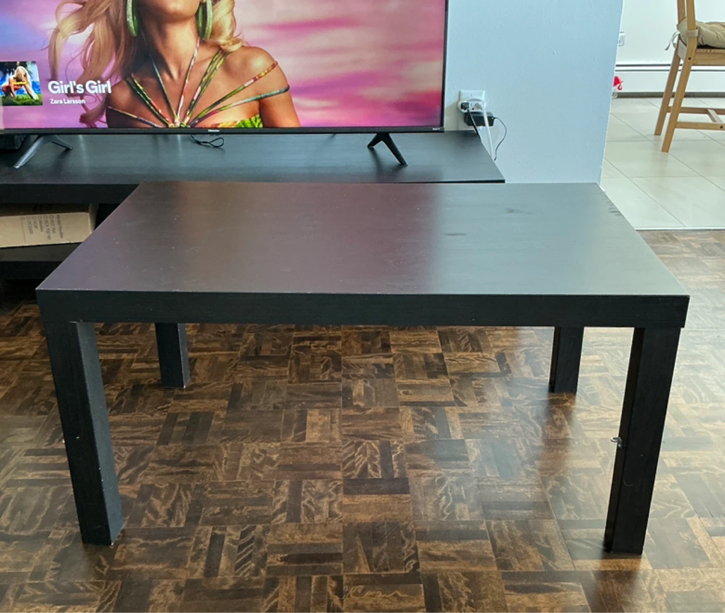 Dark Wood Coffee Table