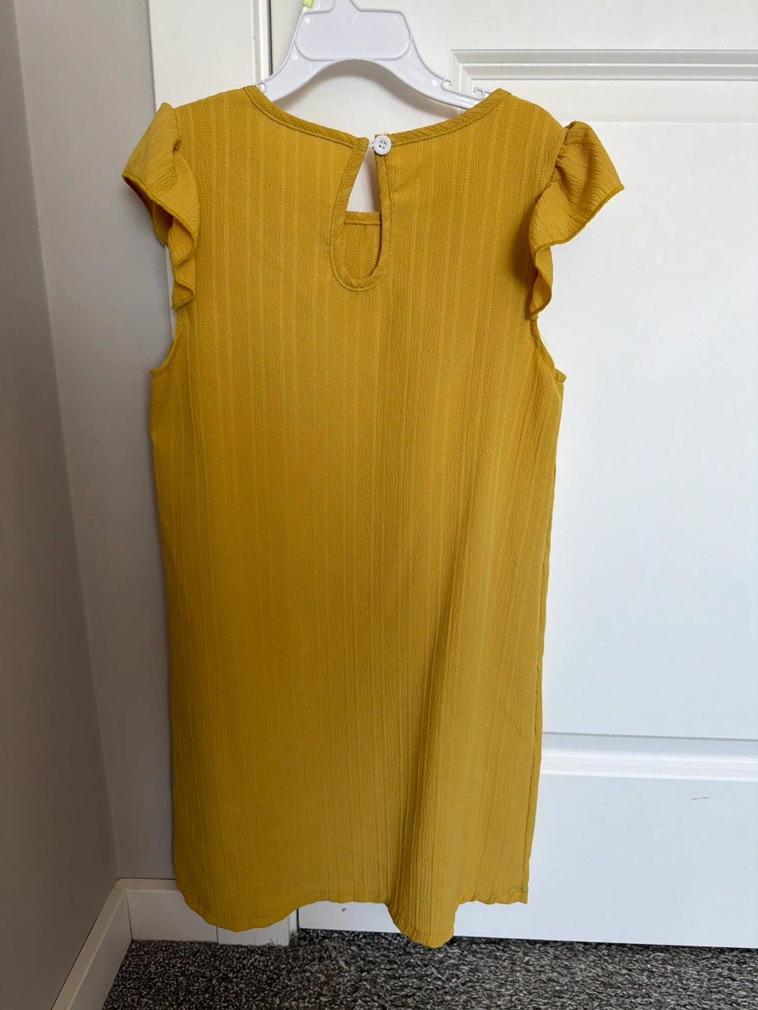 Girls Yellow Dress with Bow Detail - photo 2