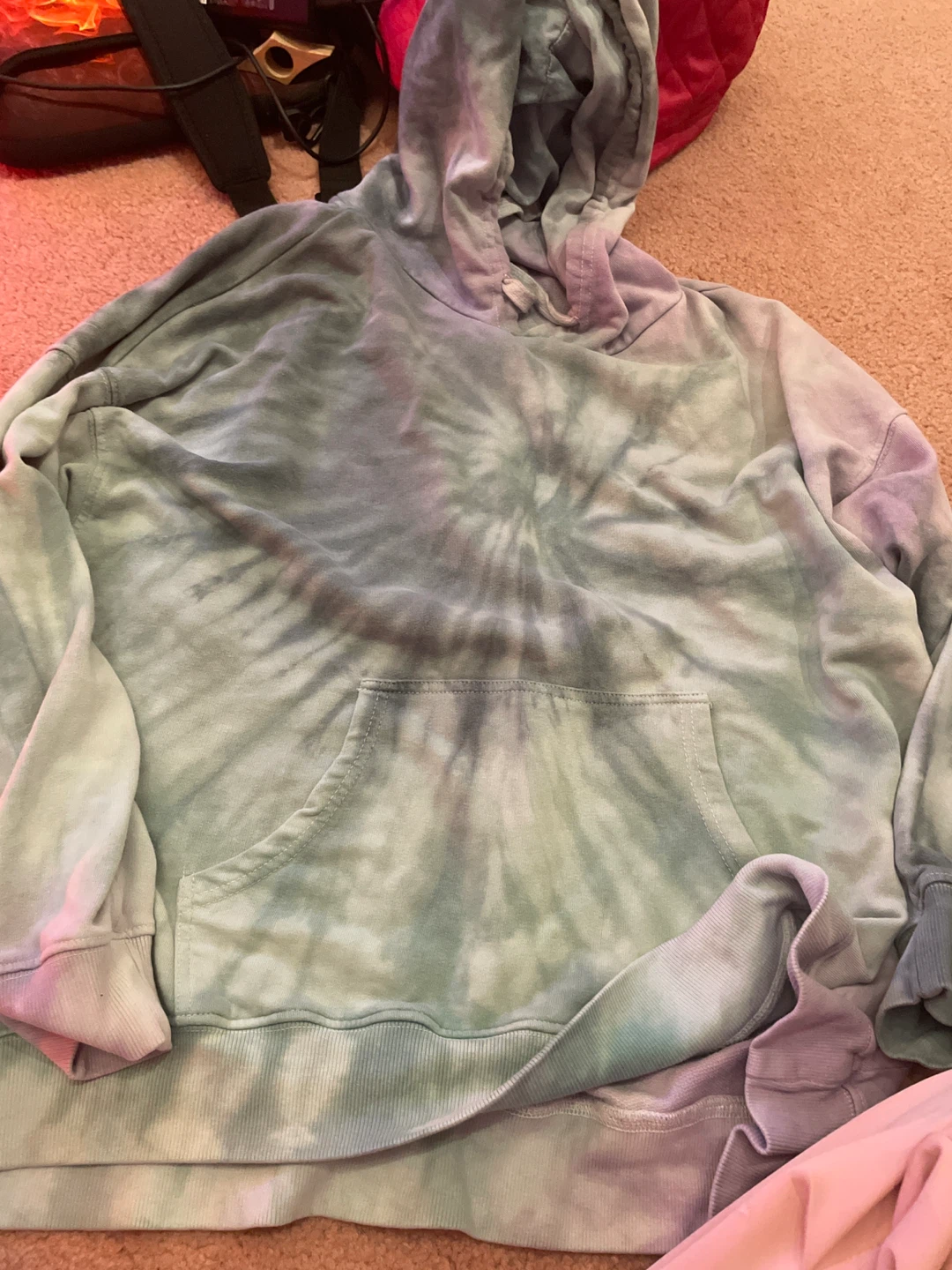 Tie-dye hoodie