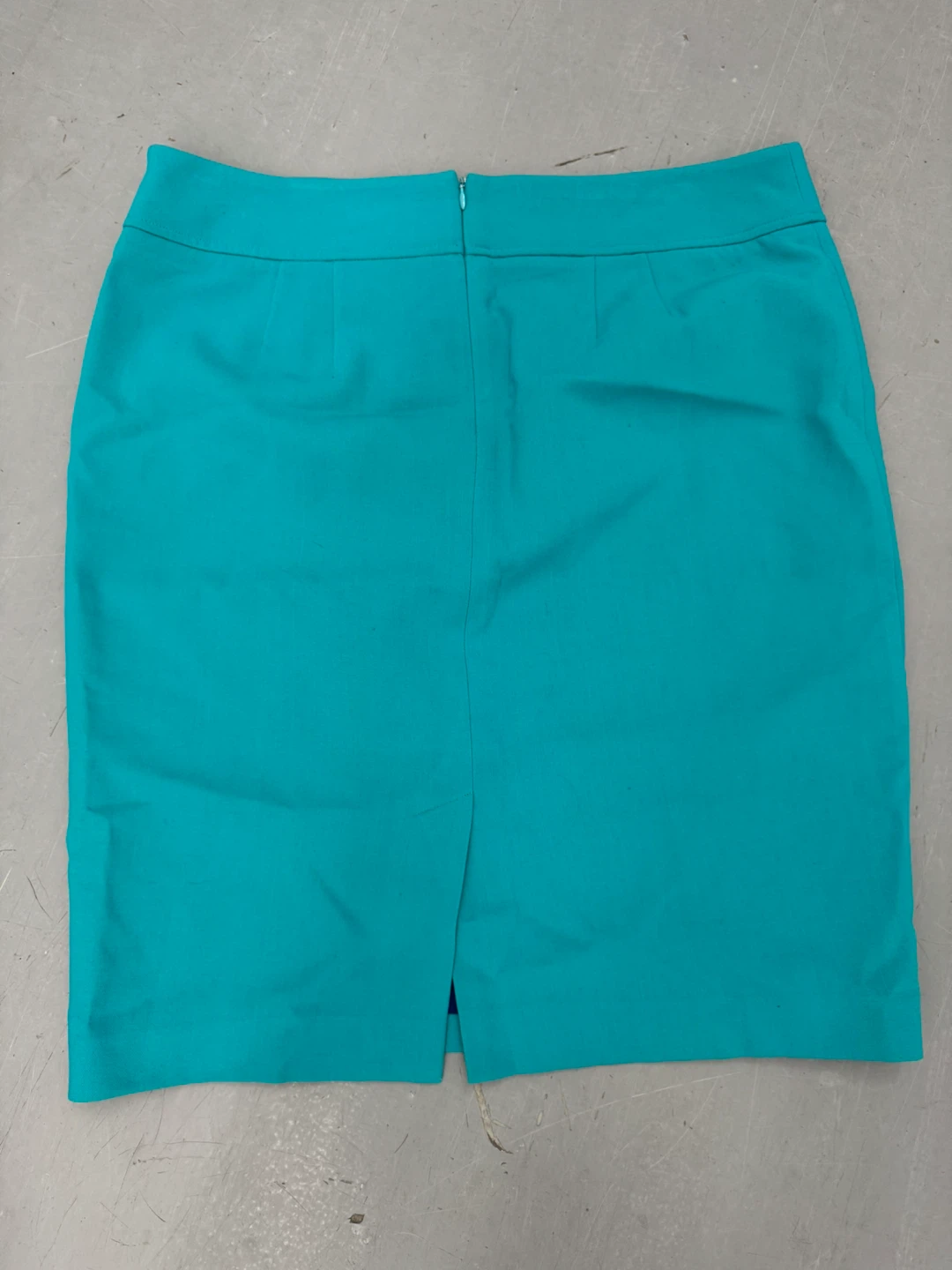 LOFT Teal Pencil Skirt Size 14