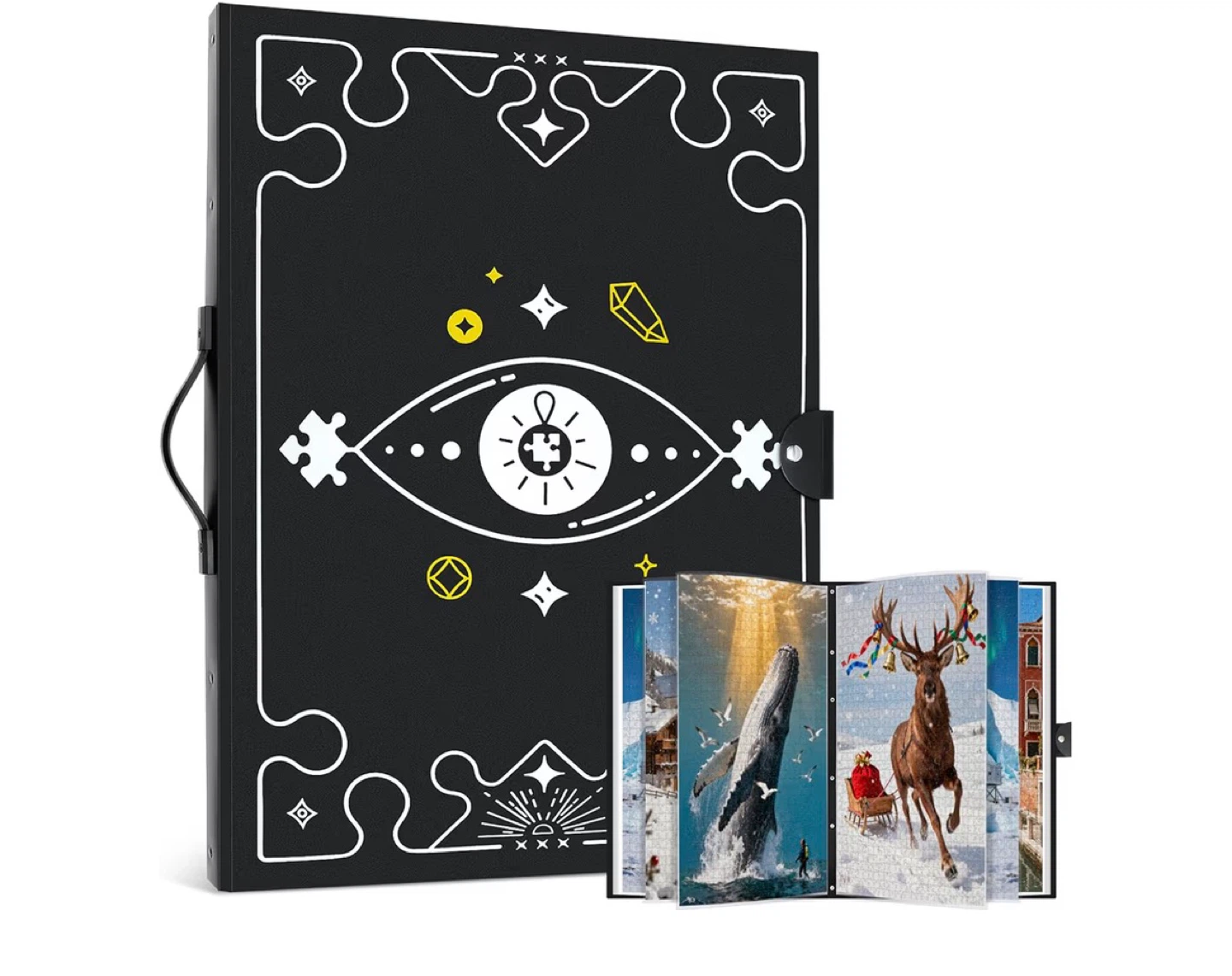 1000 Piece Puzzle Board with Case and Handle