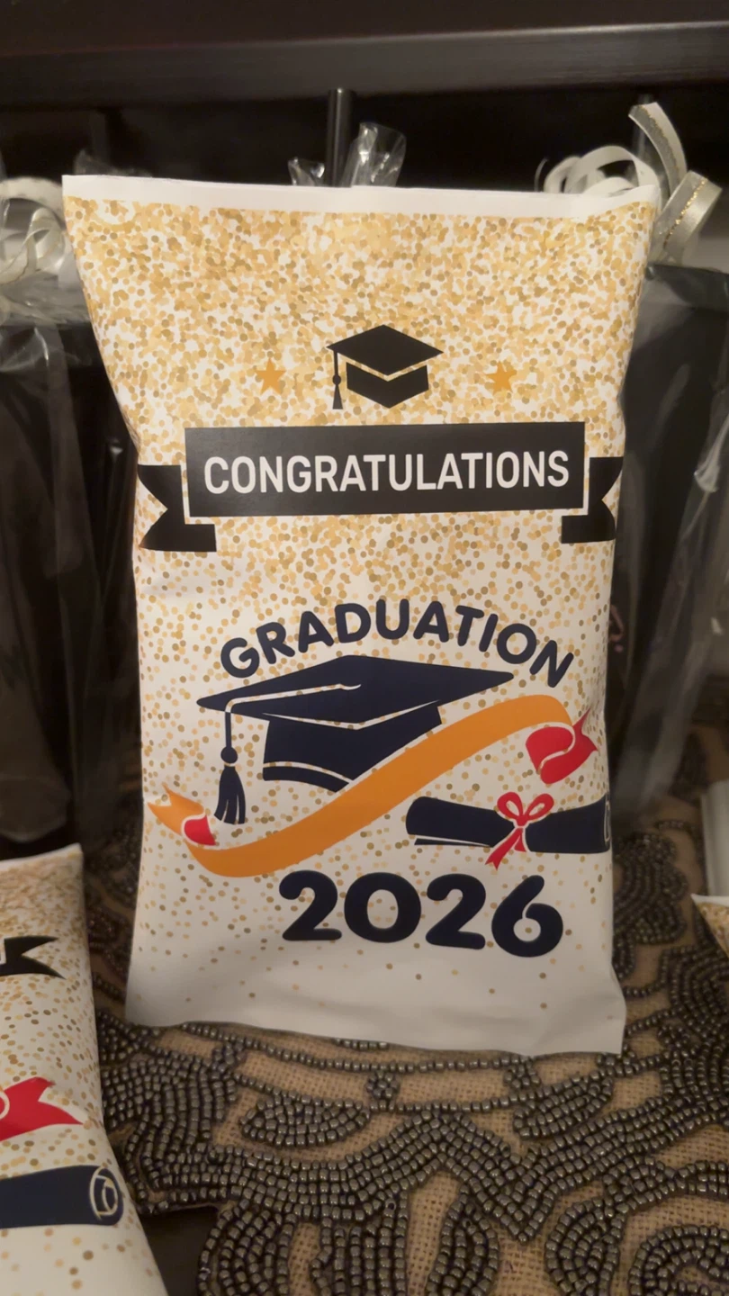 Graduation 2026 Gift chip bags - photo 3