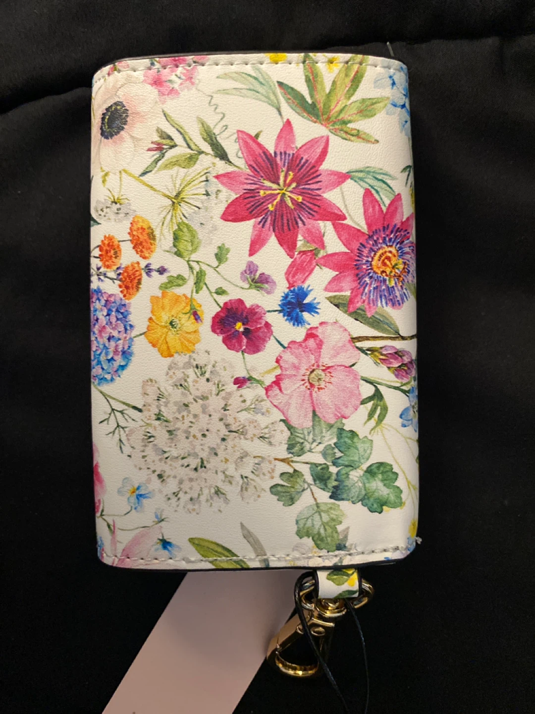 Floral Wallet with Gold Clasp - photo 3