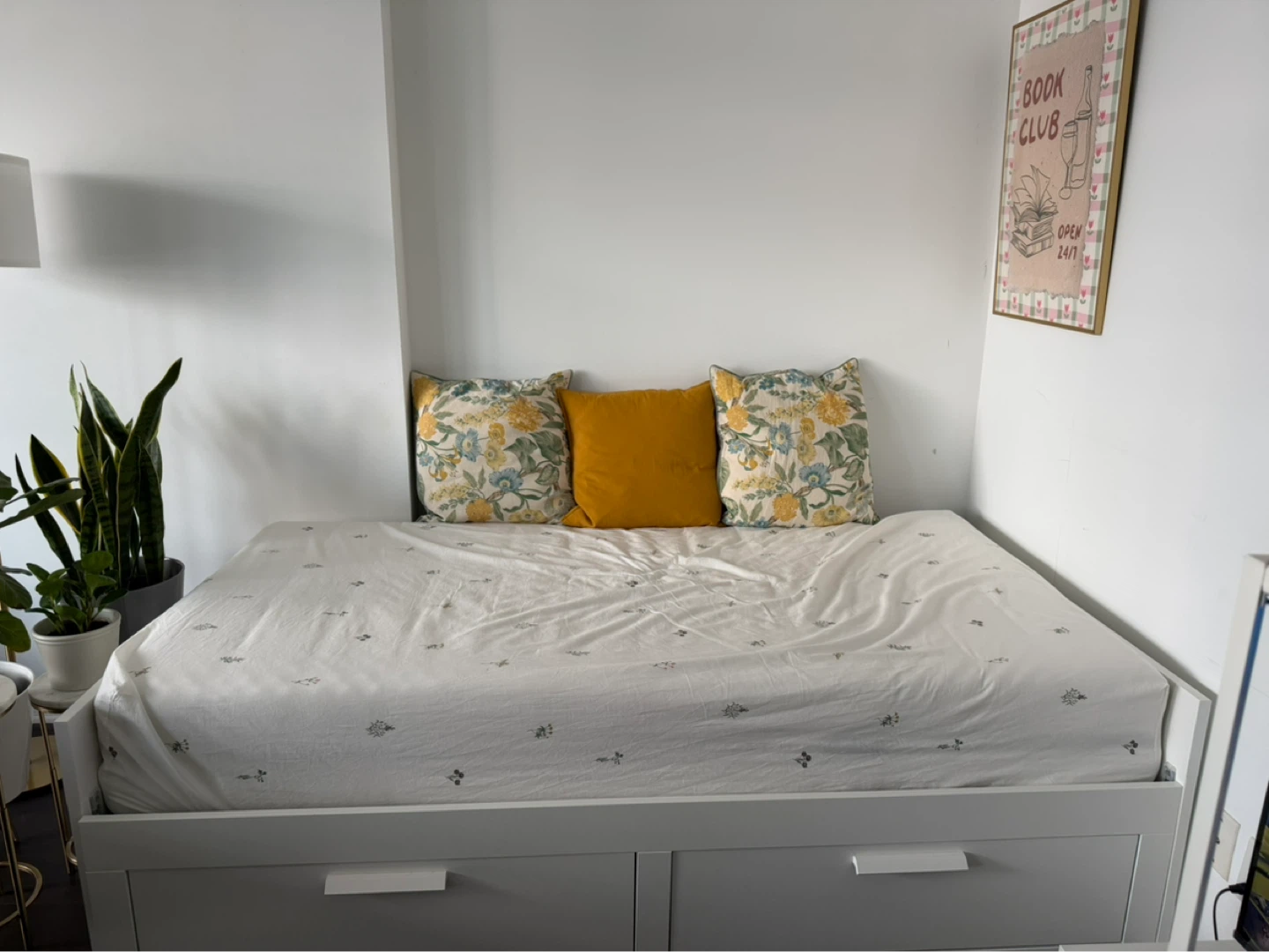 IKEA Daybed with Storage Drawers w Two Twin Mattresses - photo 2