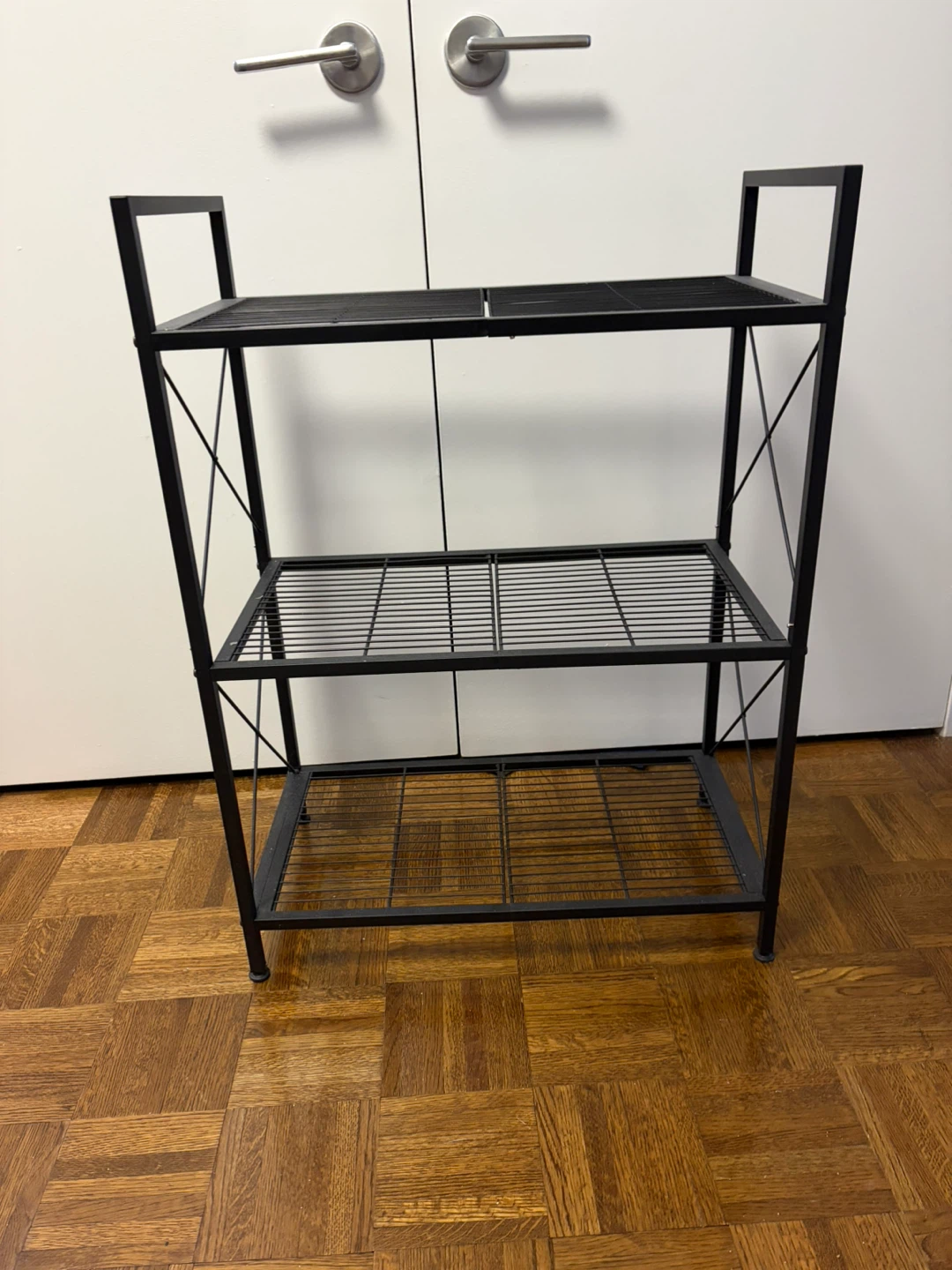 3-Tier Metal Wire Shelf Unit