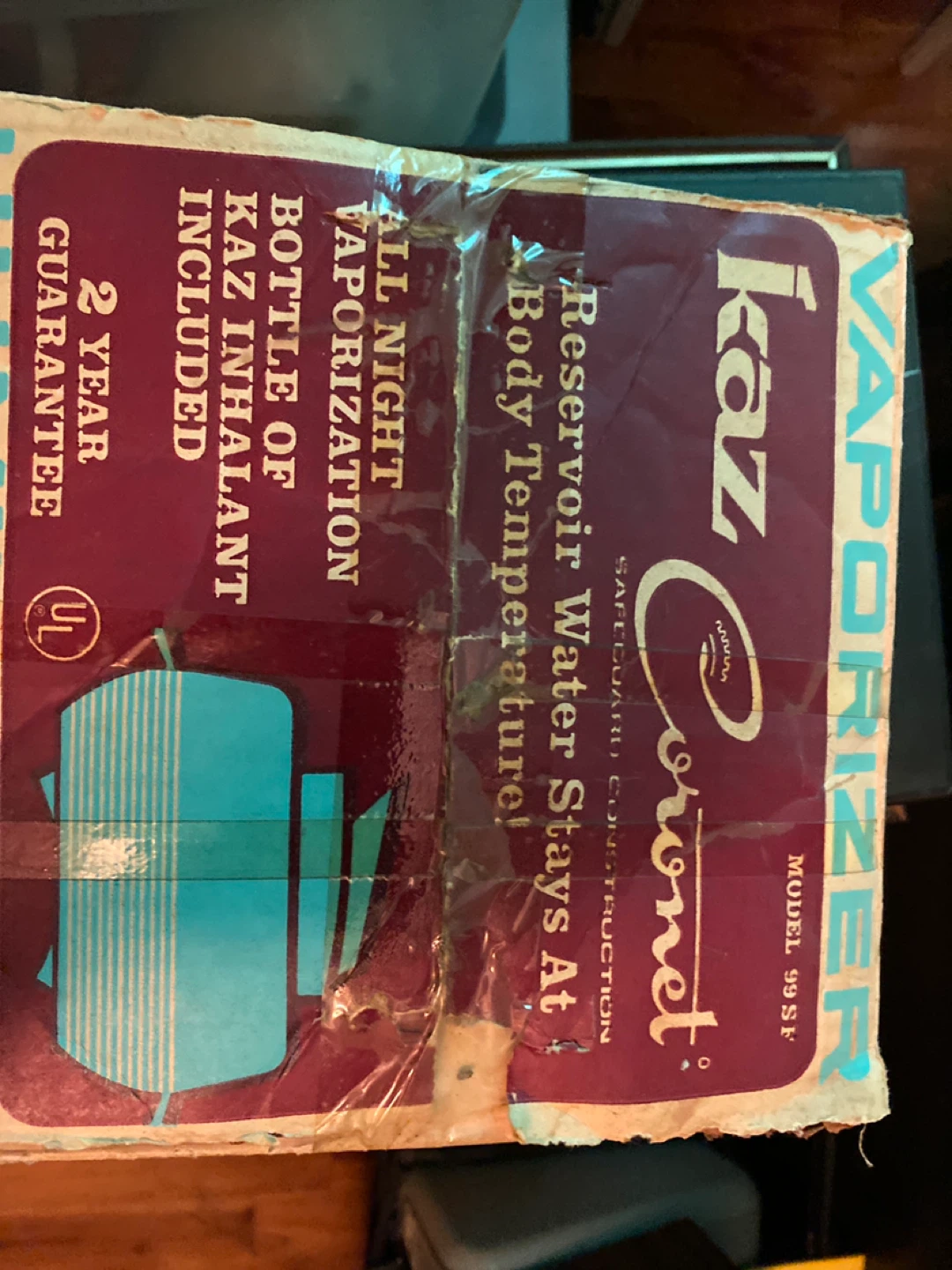 Kaz Coronet Vaporizer Model 99 SF