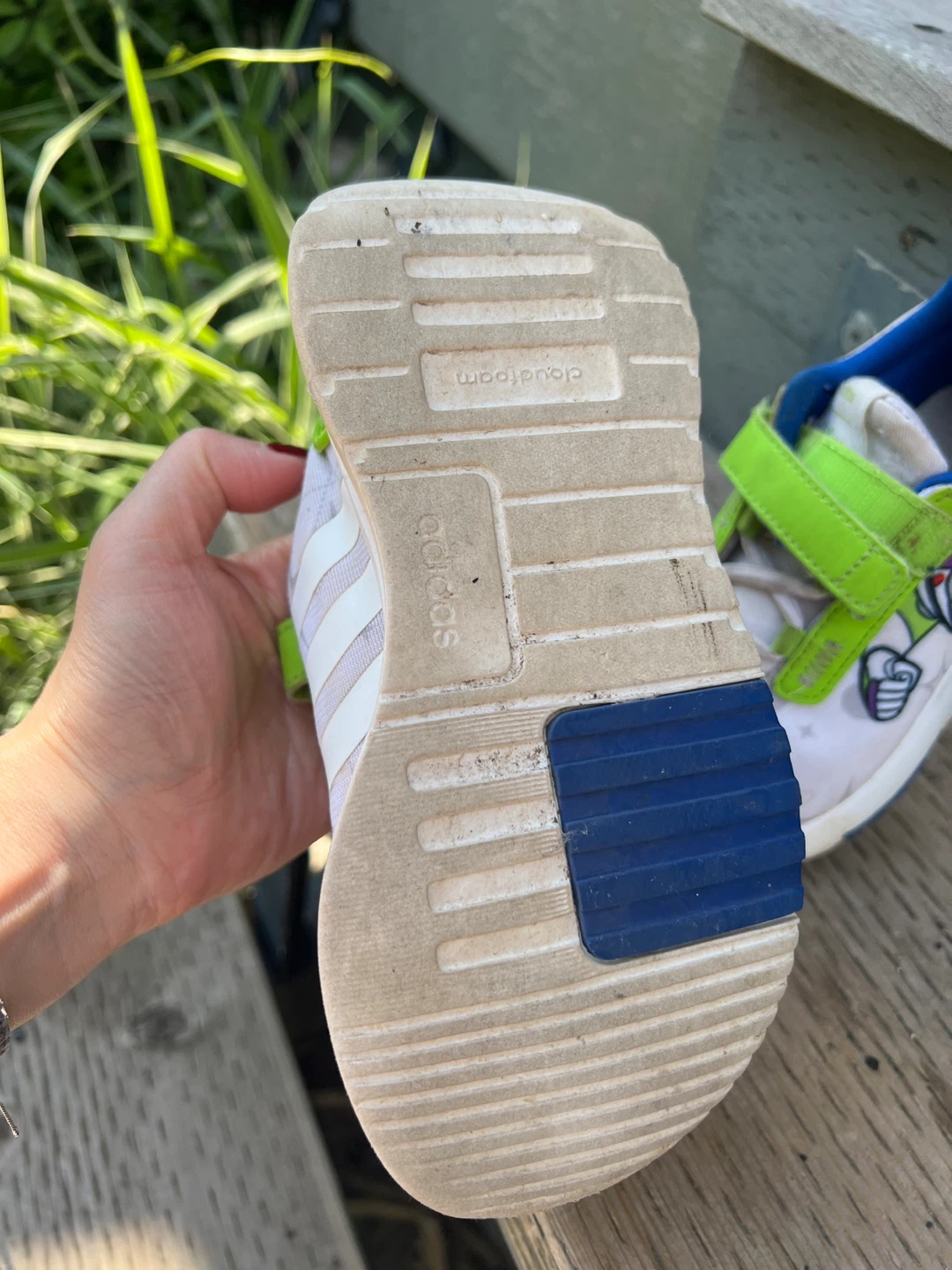 Adidas Disney Toy Story Cloudfoam Shoes Kids Size 10K - photo 2