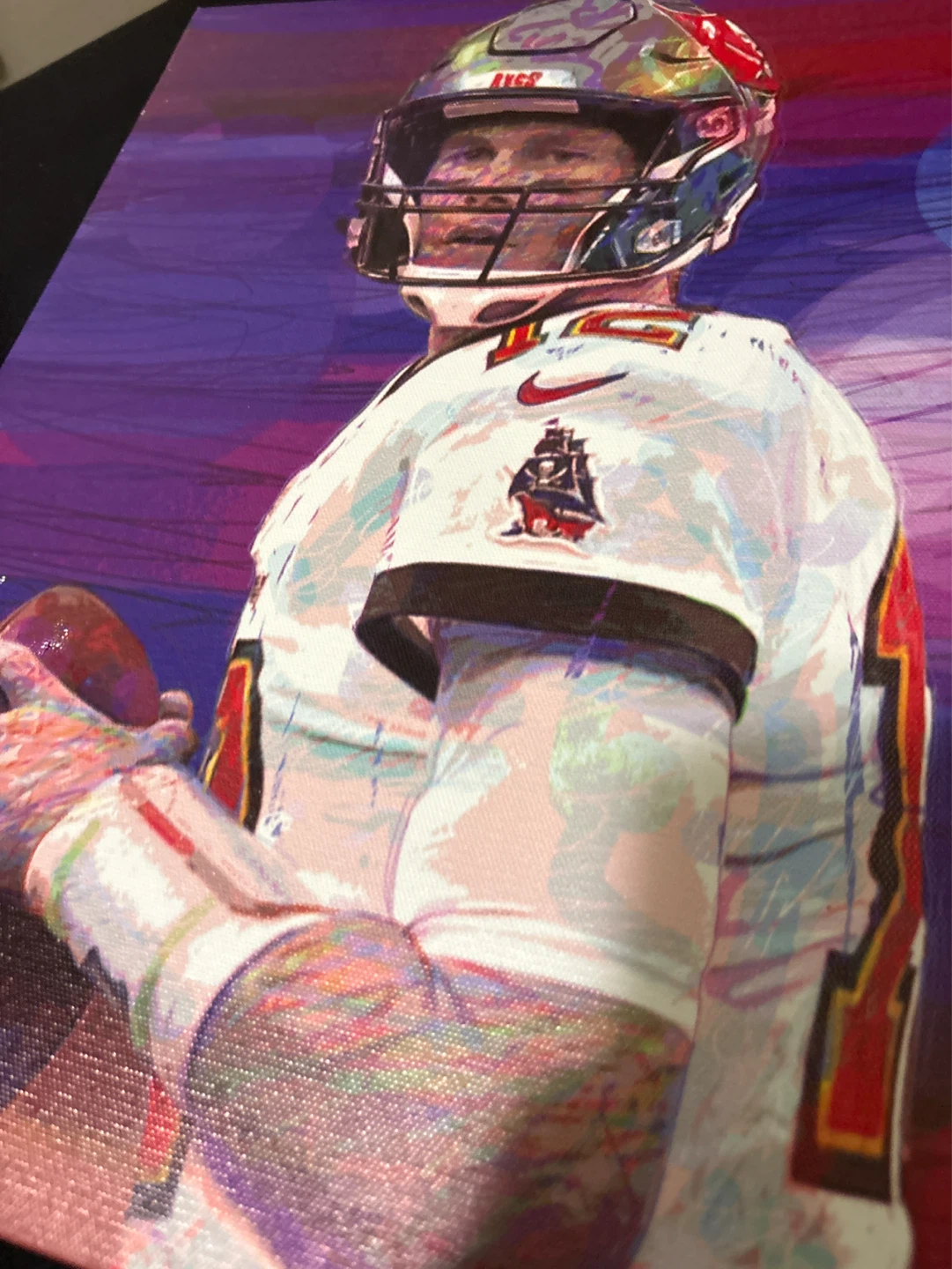 Tom Brady Tampa Bay Buccaneers Canvas Art - photo 2