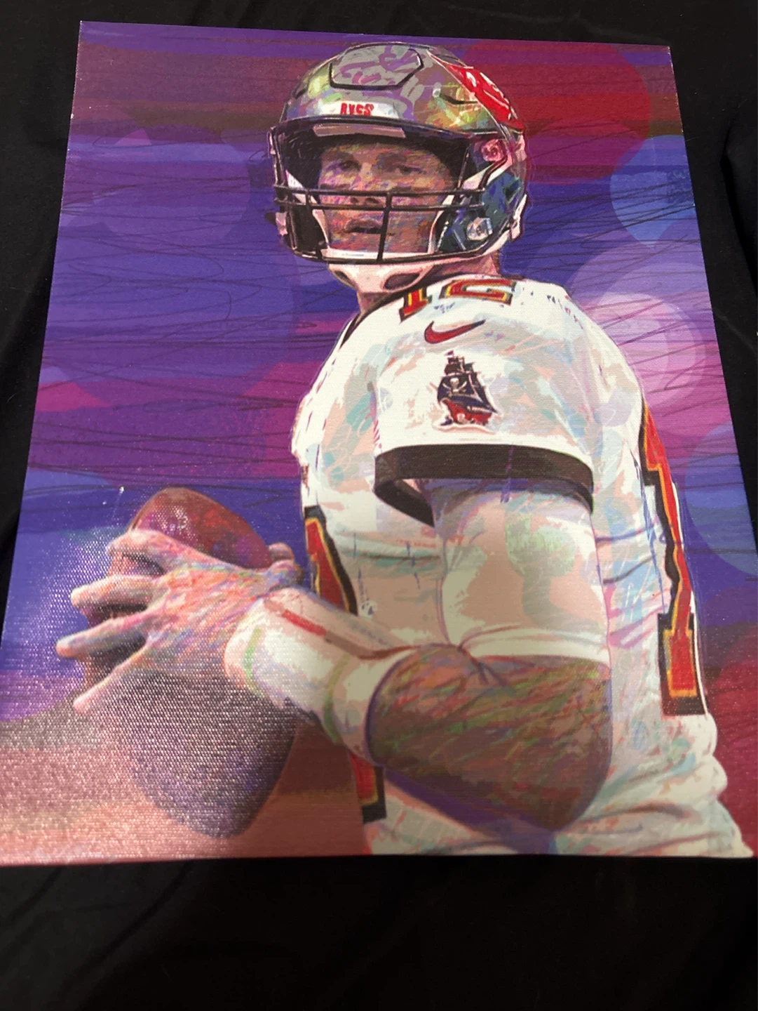 Tom Brady Tampa Bay Buccaneers Canvas Art