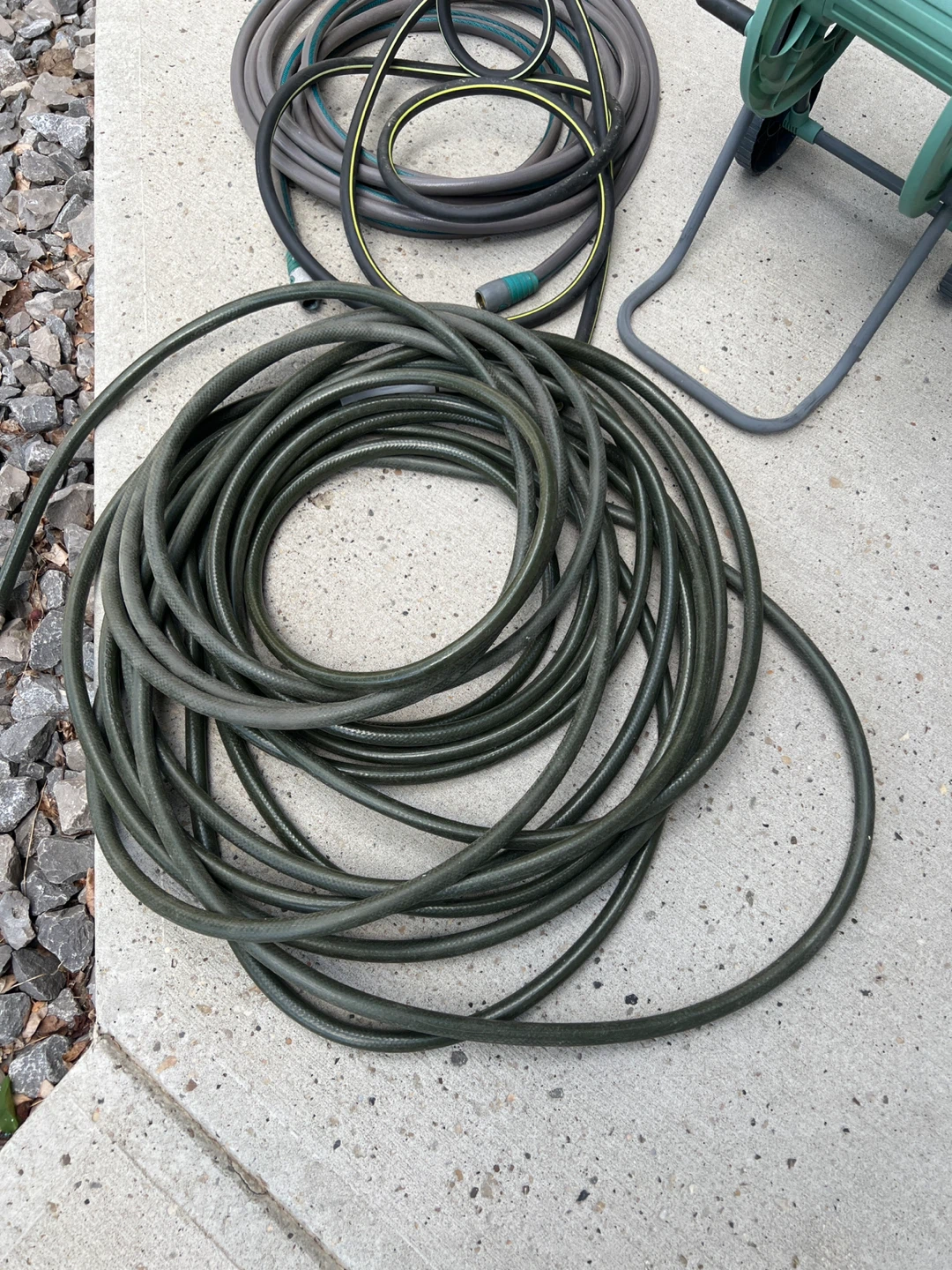 Garden Hose and Reel