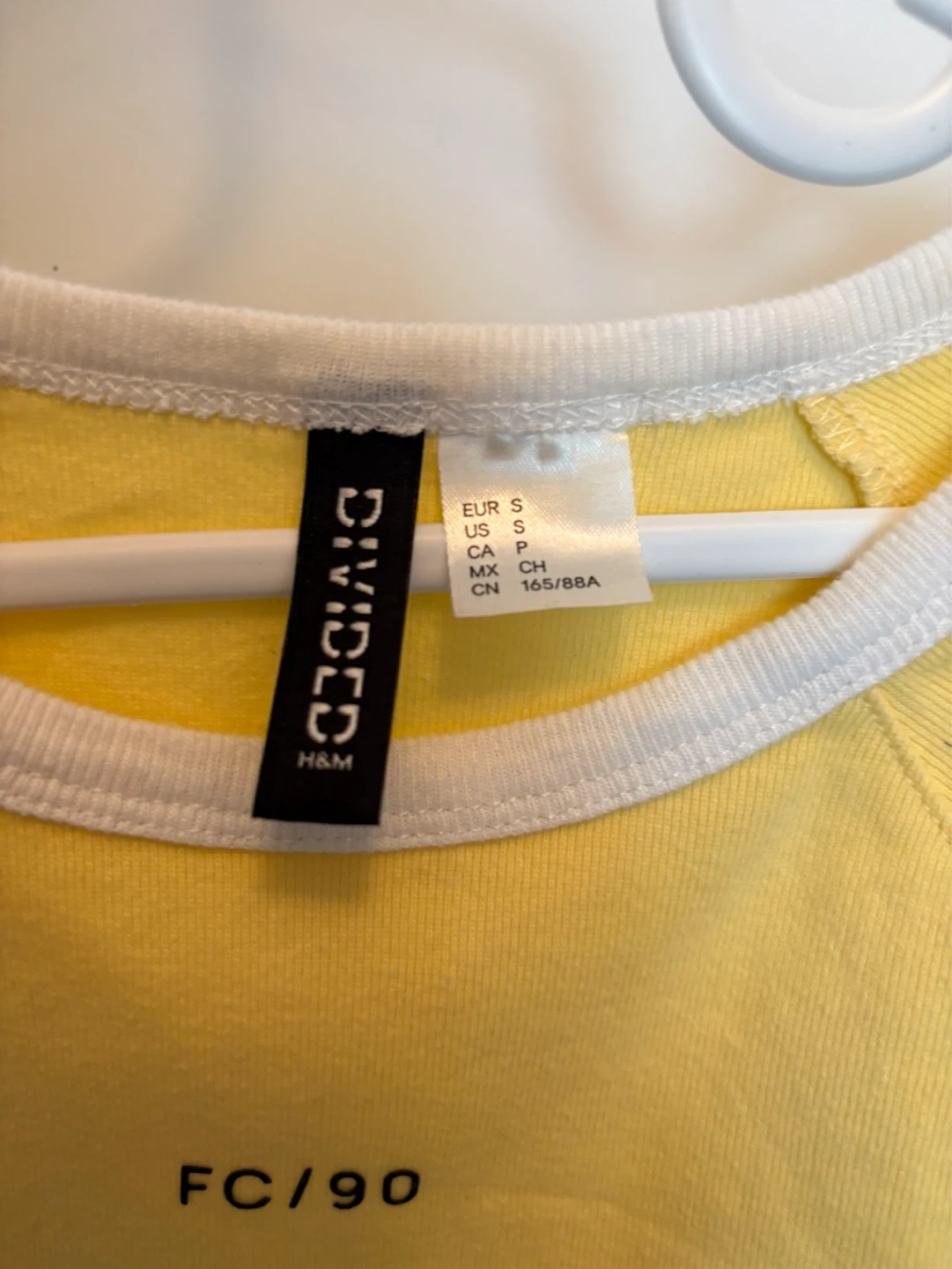 H&M Divided Yellow "Sportsclub" T-Shirt - photo 2