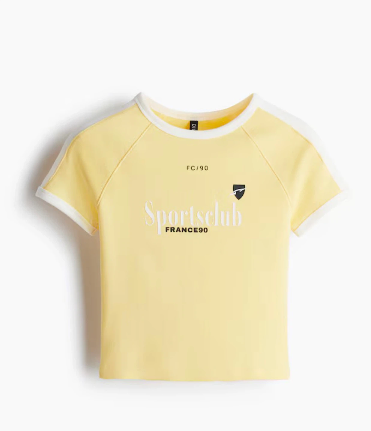 H&M Divided Yellow "Sportsclub" T-Shirt - photo 3