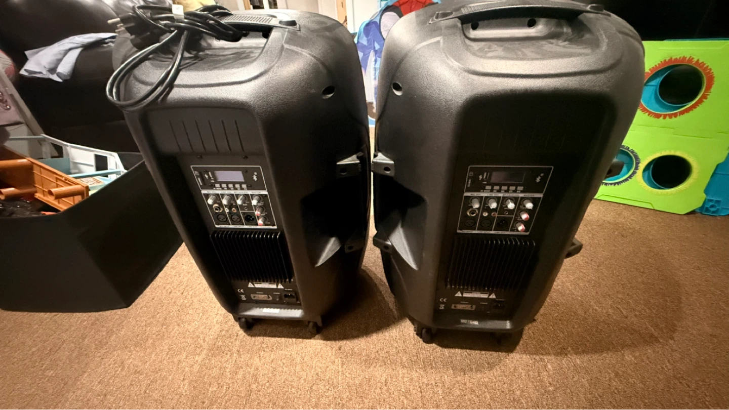 Pair of Powered PA Speakers lion model 15 - photo 5