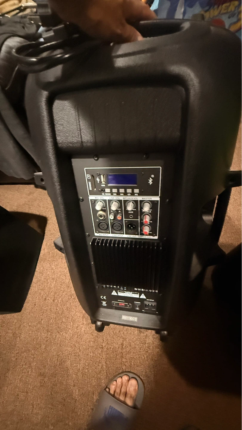 Pair of Powered PA Speakers lion model 15 - photo 3