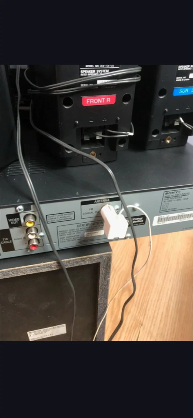 Sony Home Theatre System with Speakers and Remote - photo 4