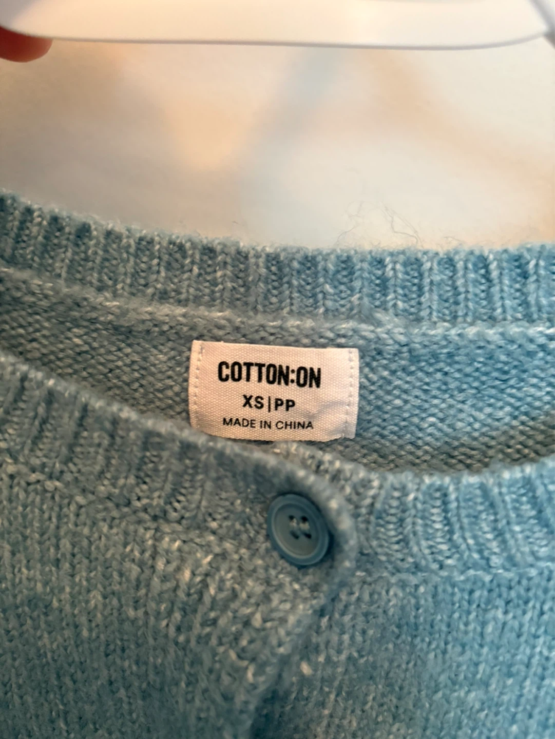 Cotton:On - Blue Knit Cardigan - photo 2