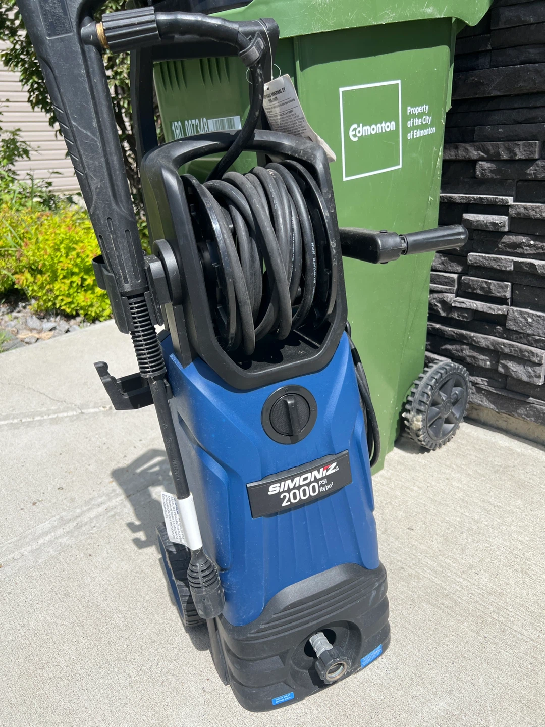 SIMONIZ 2000 PSI Electric Pressure Washer