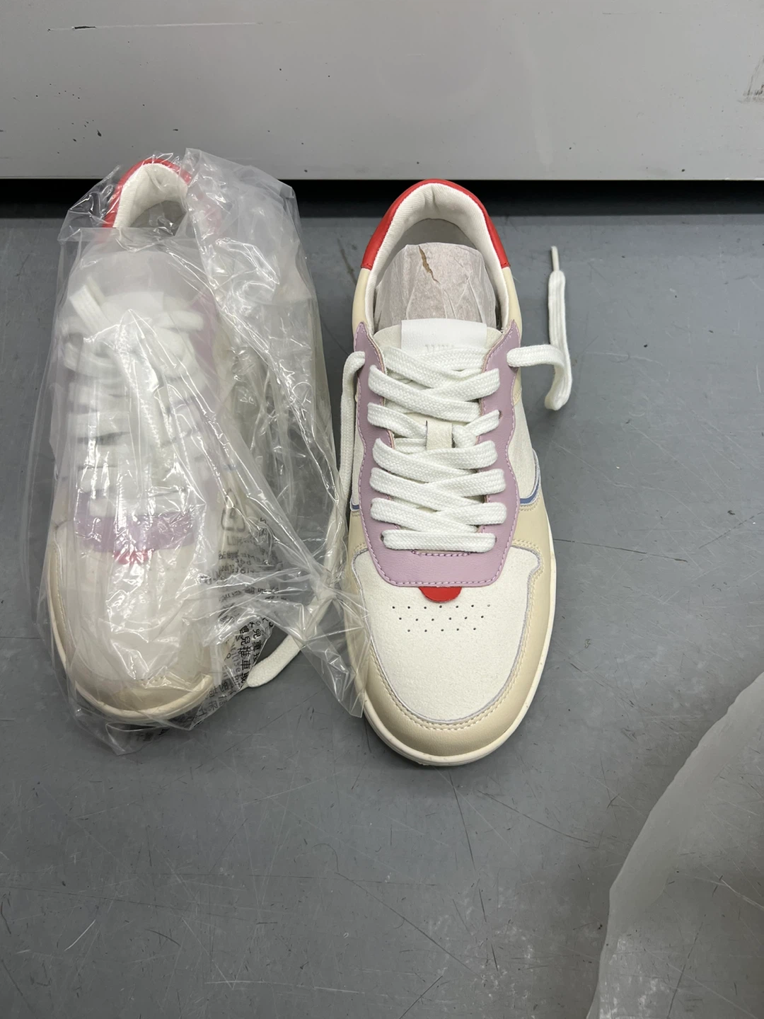 Madewell Court Sneakers Size 8 Coastal Orange Multi