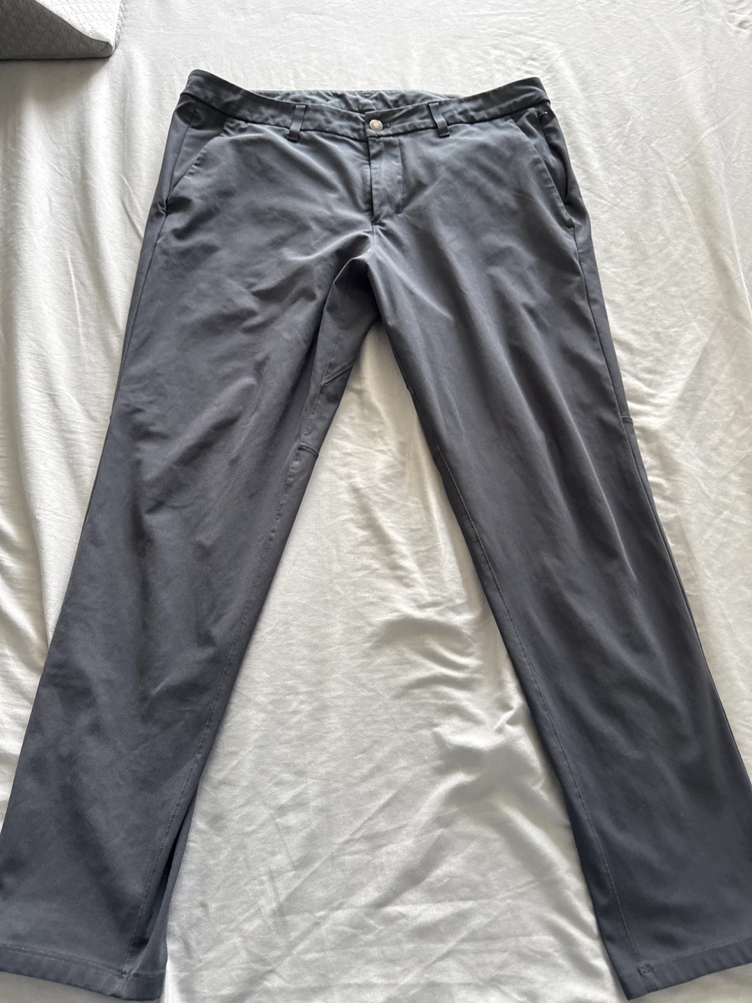 Lululemon Men’s Commission Slim-Fit Pant Warpstreme - Grey