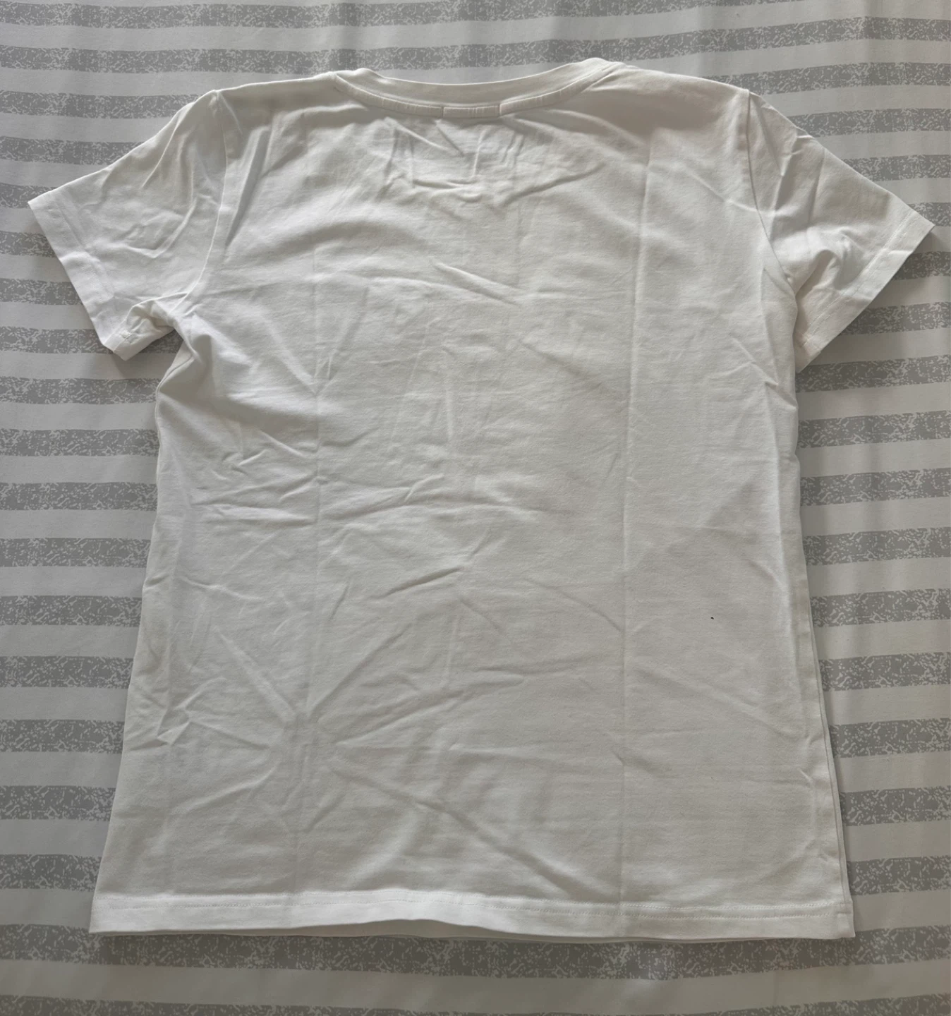 White T-Shirt with Gold Buttons size S - photo 2