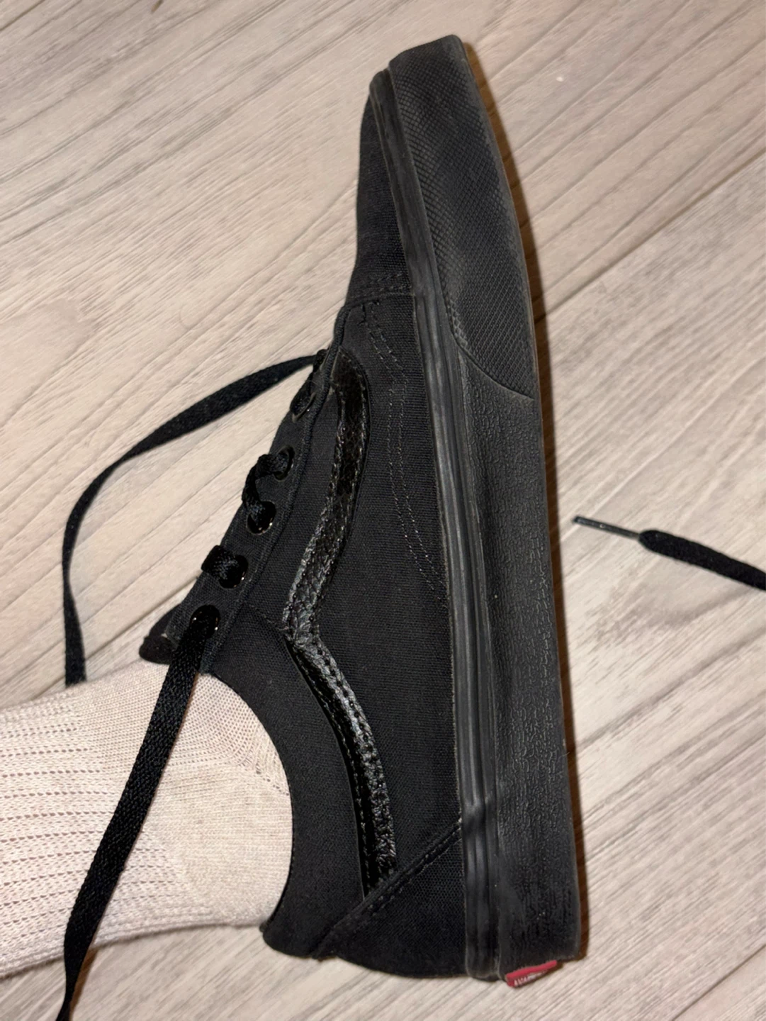 Vans - Black Old Skool Shoes - photo 4