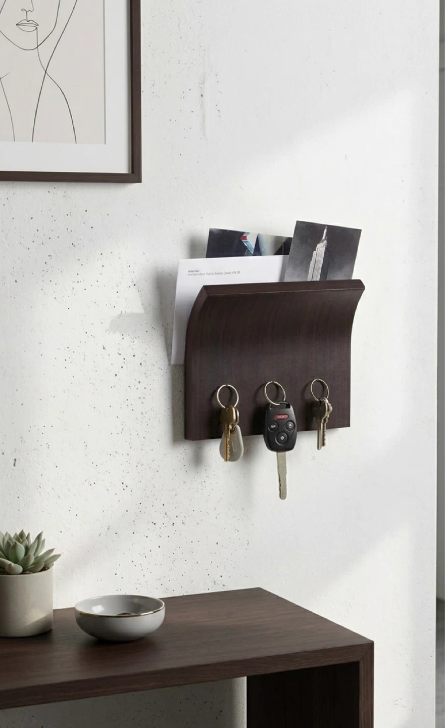 Umbra Wall Mount Mail Sorter & Key Holder