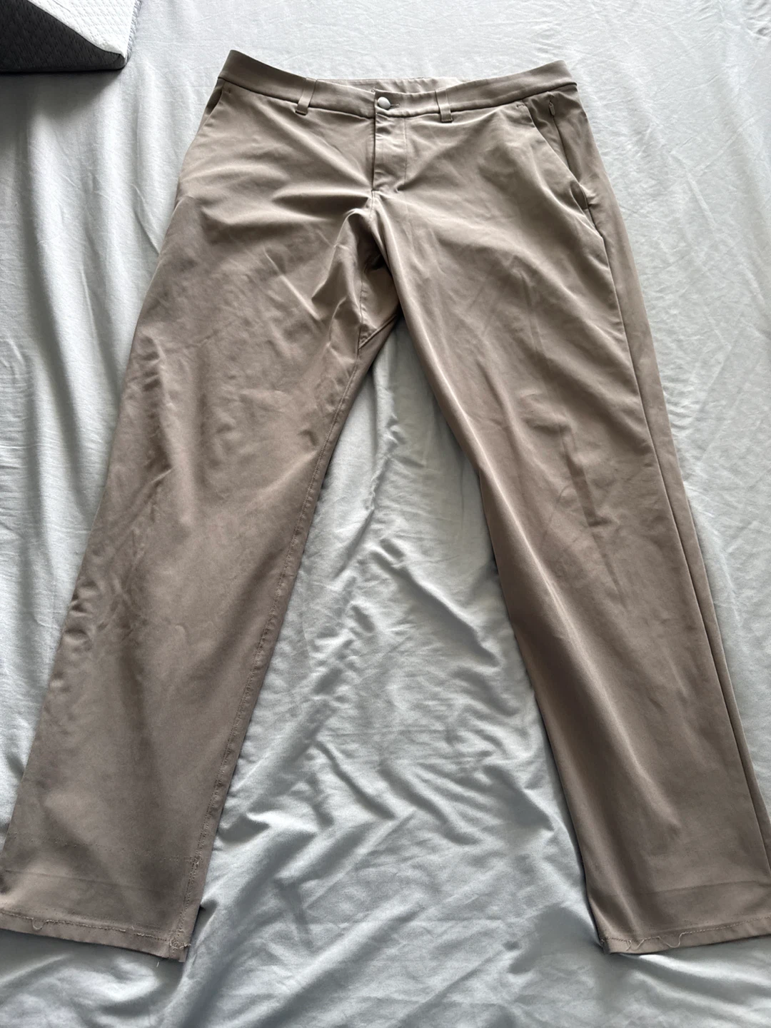 Lululemon Men’s Commission Slim-Fit Pant Warpstreme - Brown