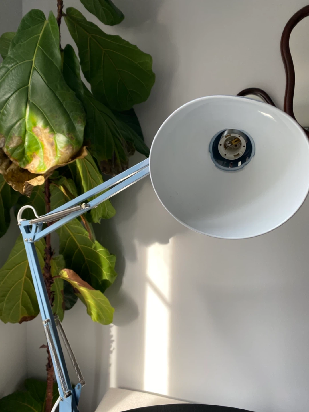 Blue Swing Arm Desk Lamp - photo 3