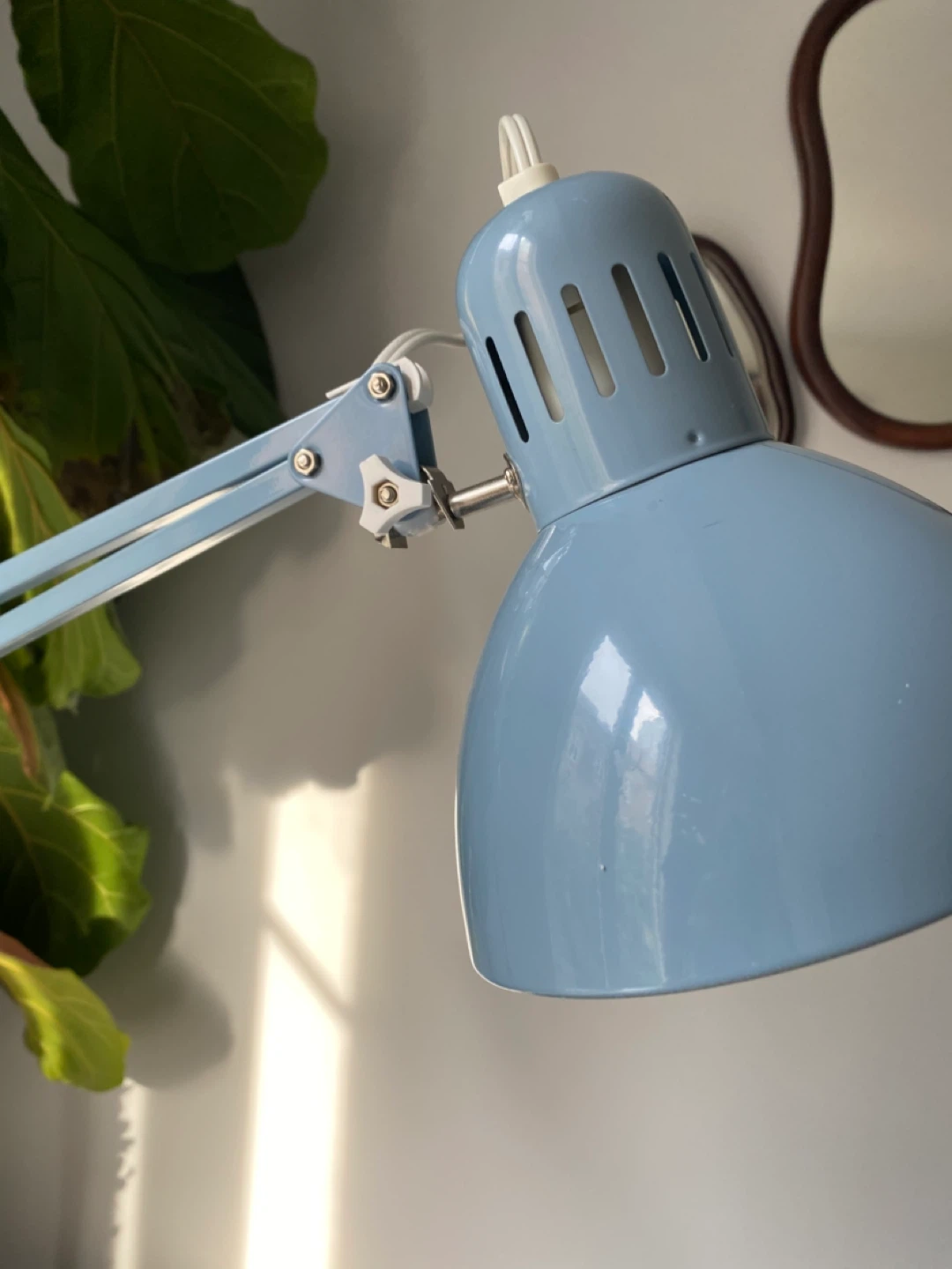 Blue Swing Arm Desk Lamp - photo 2