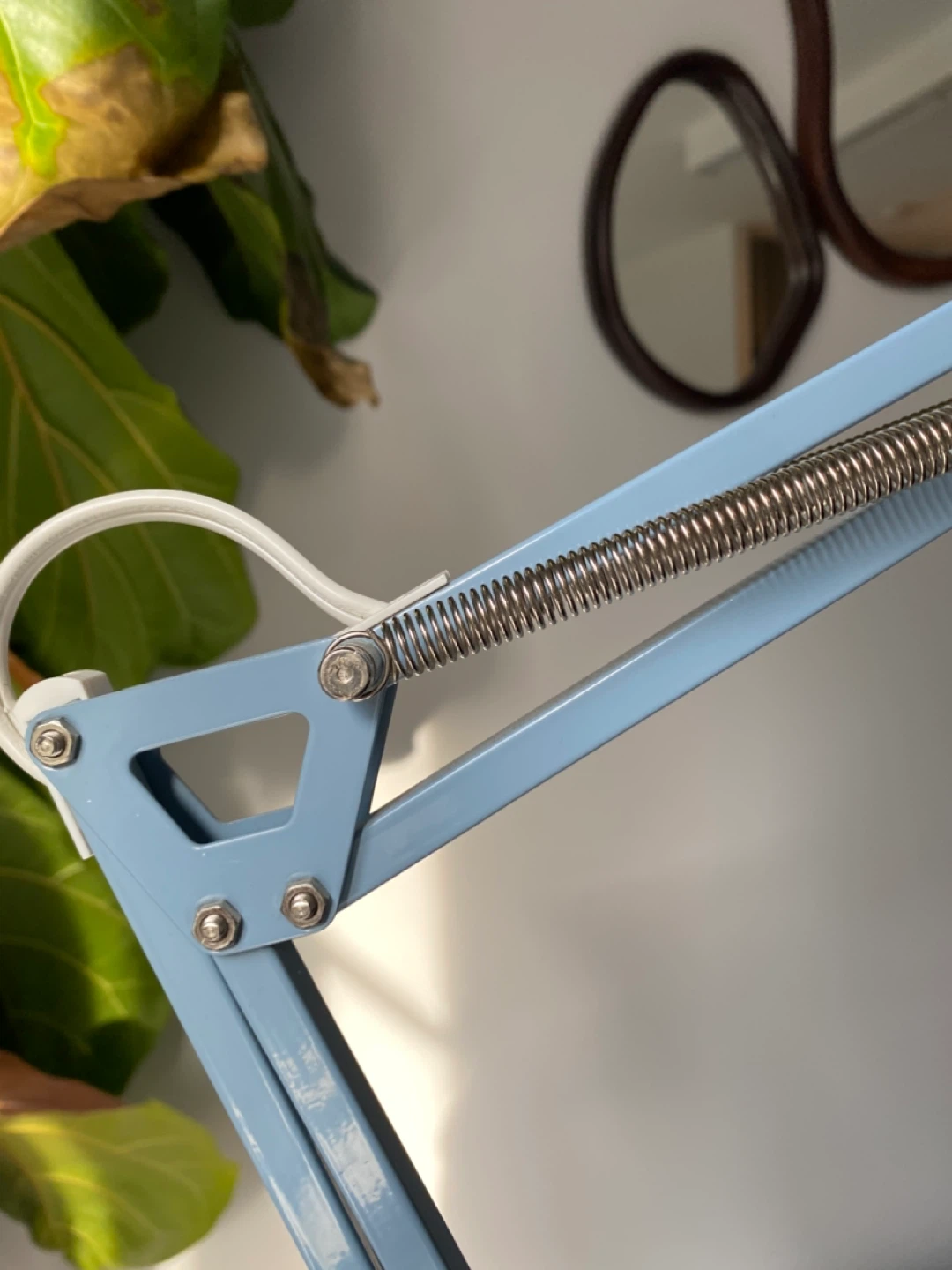 Blue Swing Arm Desk Lamp - photo 4