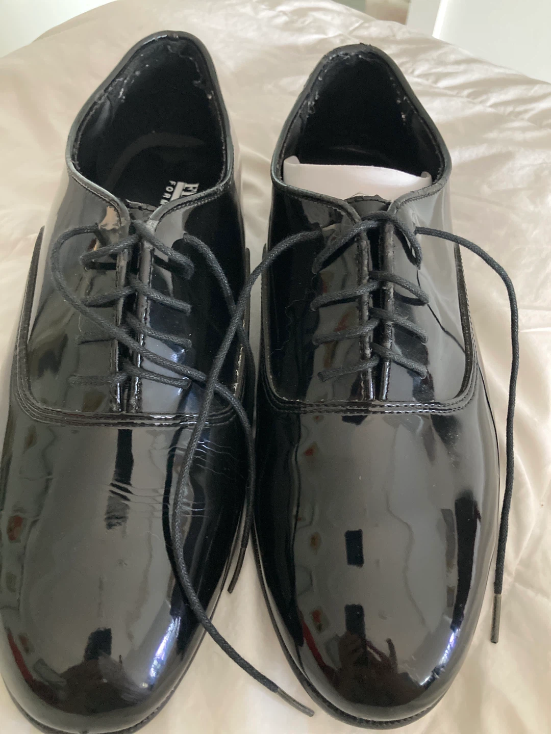 Freeman Formalwear Black Patent Oxford Shoes