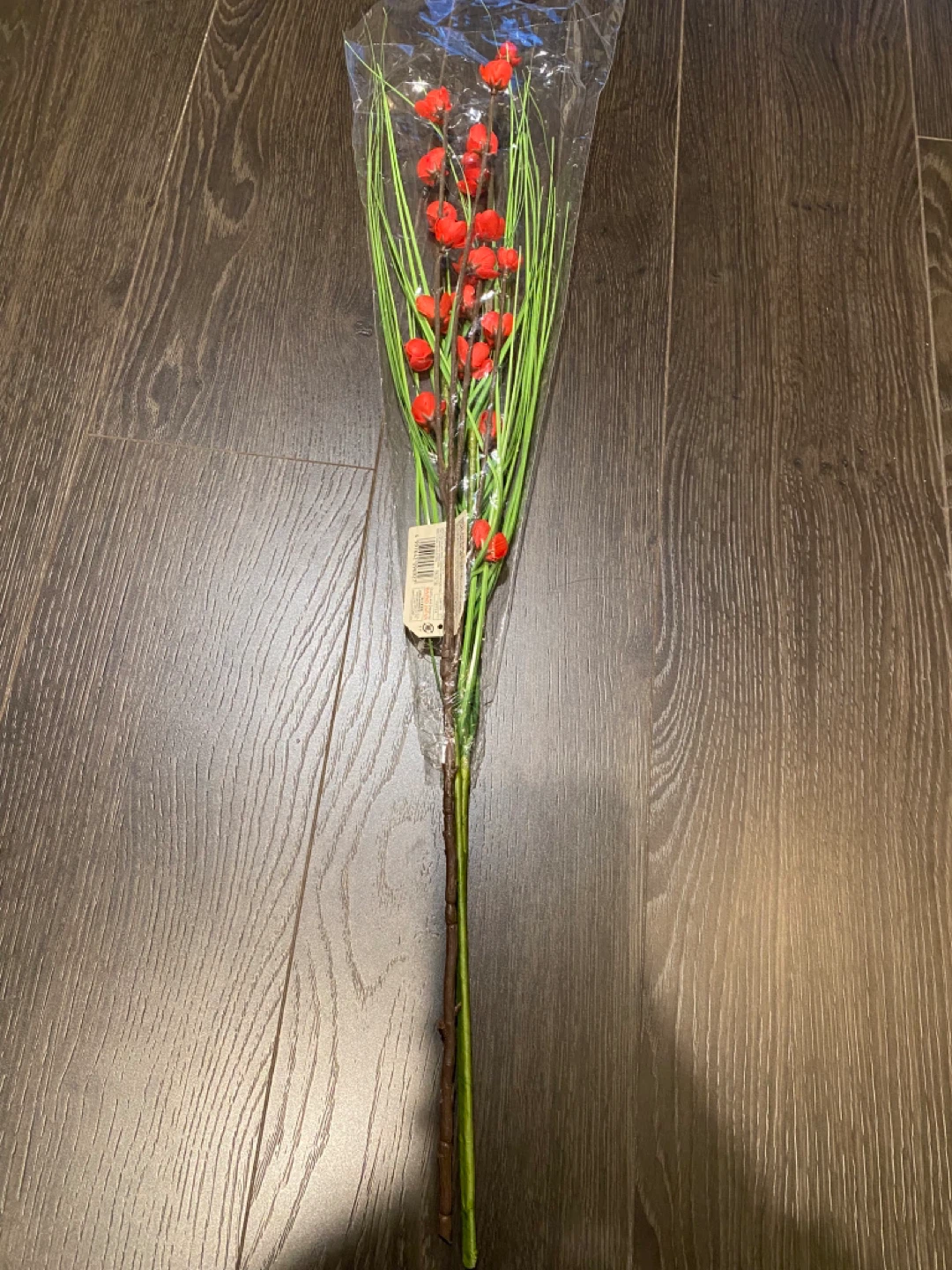 Faux plant decor grass flowers new