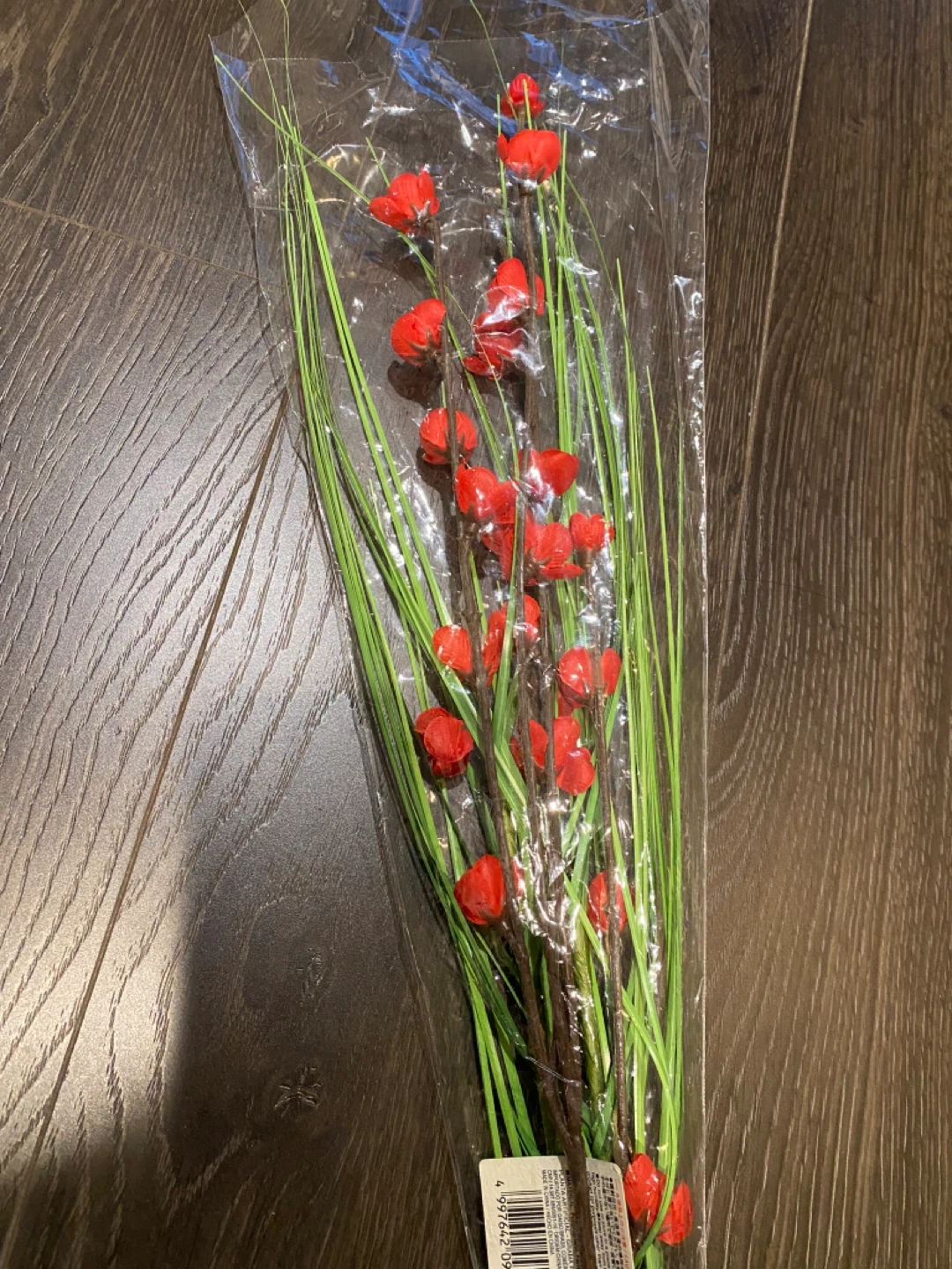 Faux plant decor grass flowers new - photo 2