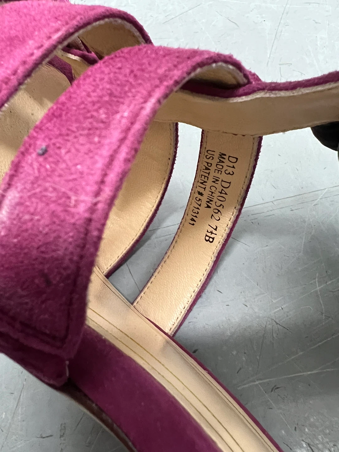Cole Haan Suede Strappy Heels Size 8 - photo 4