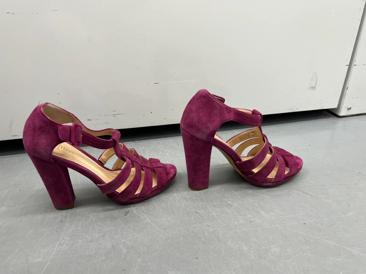 Cole Haan Suede Strappy Heels Size 8 - photo 3