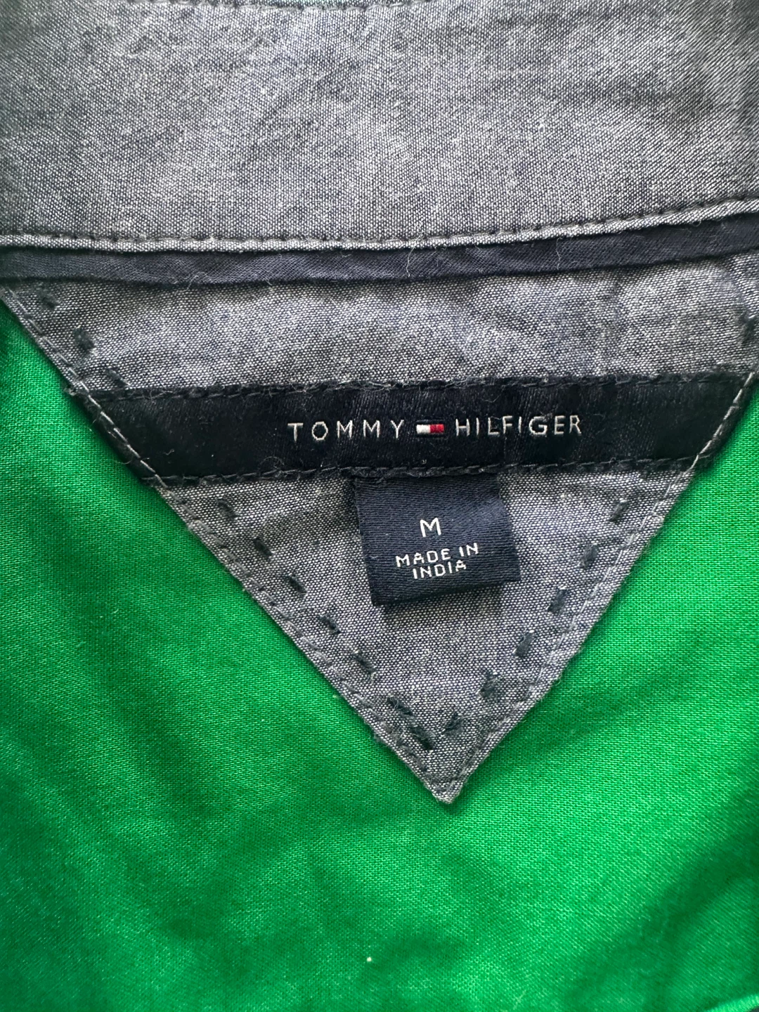 Tommy Hilfiger Green Button-Up Shirt - Size M - photo 2