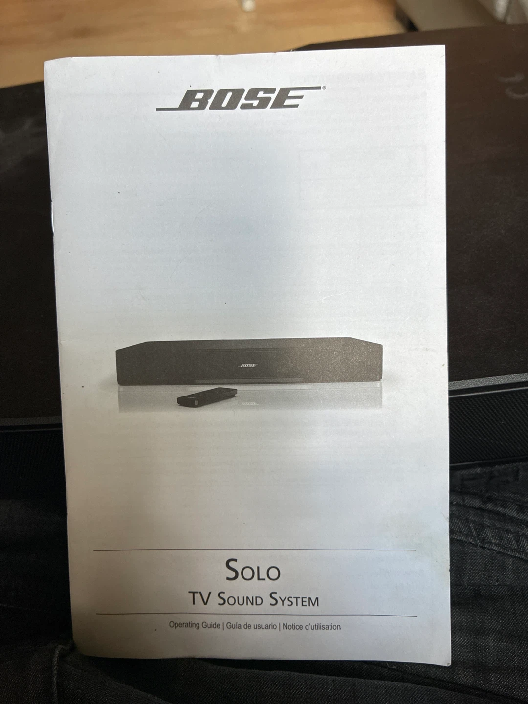 Bose Soundbar and remote - photo 3
