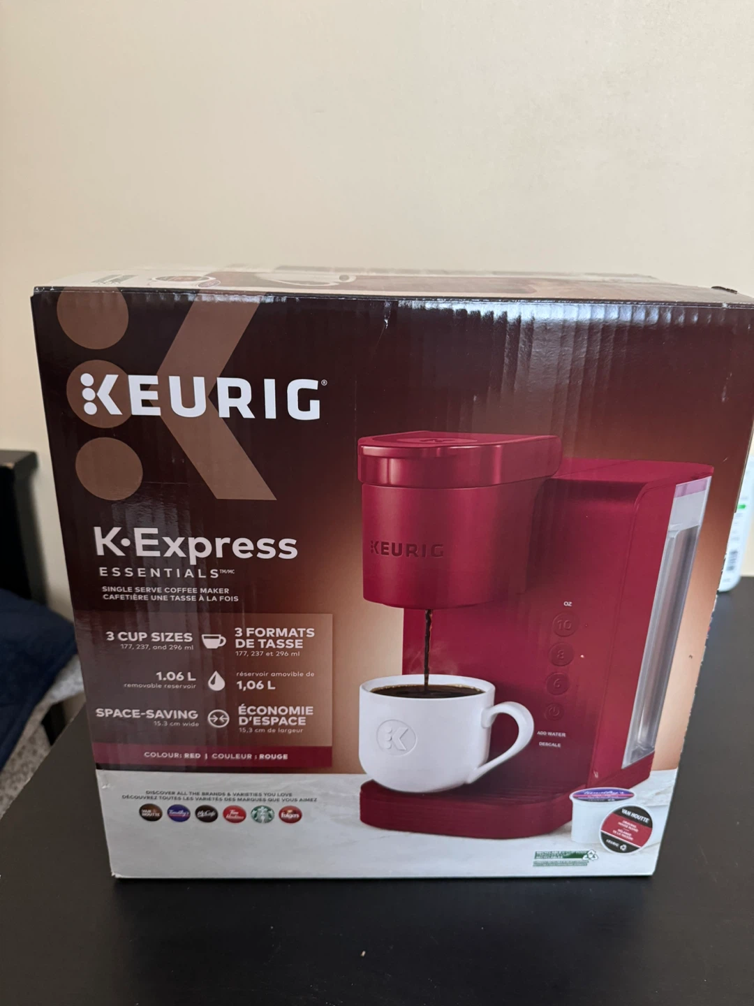 Keurig K-Express Essentials Single Serve Coffee Maker - Red