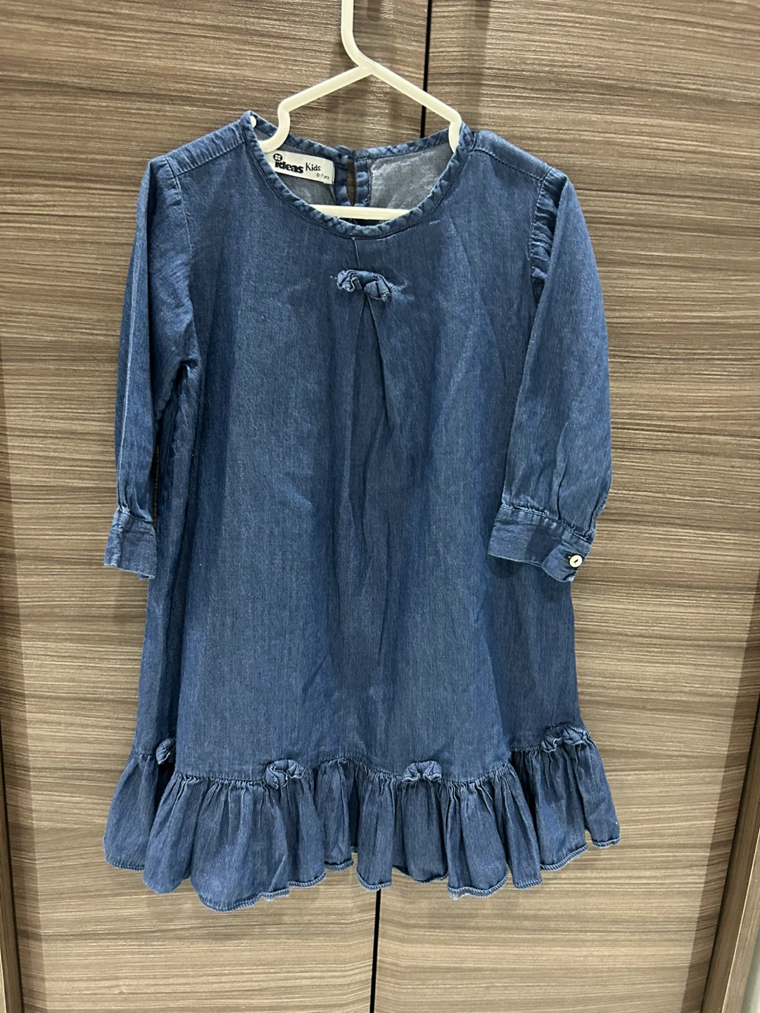 Ideas Kids Denim Dress - Size 6-7 Years