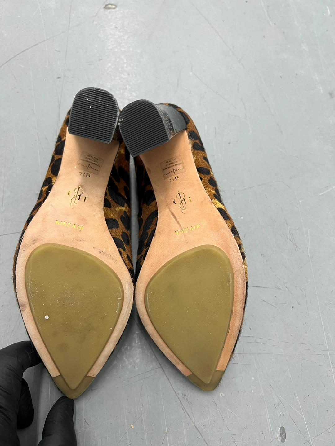 Cole Haan Leopard Print Pony Hair Heels - photo 4
