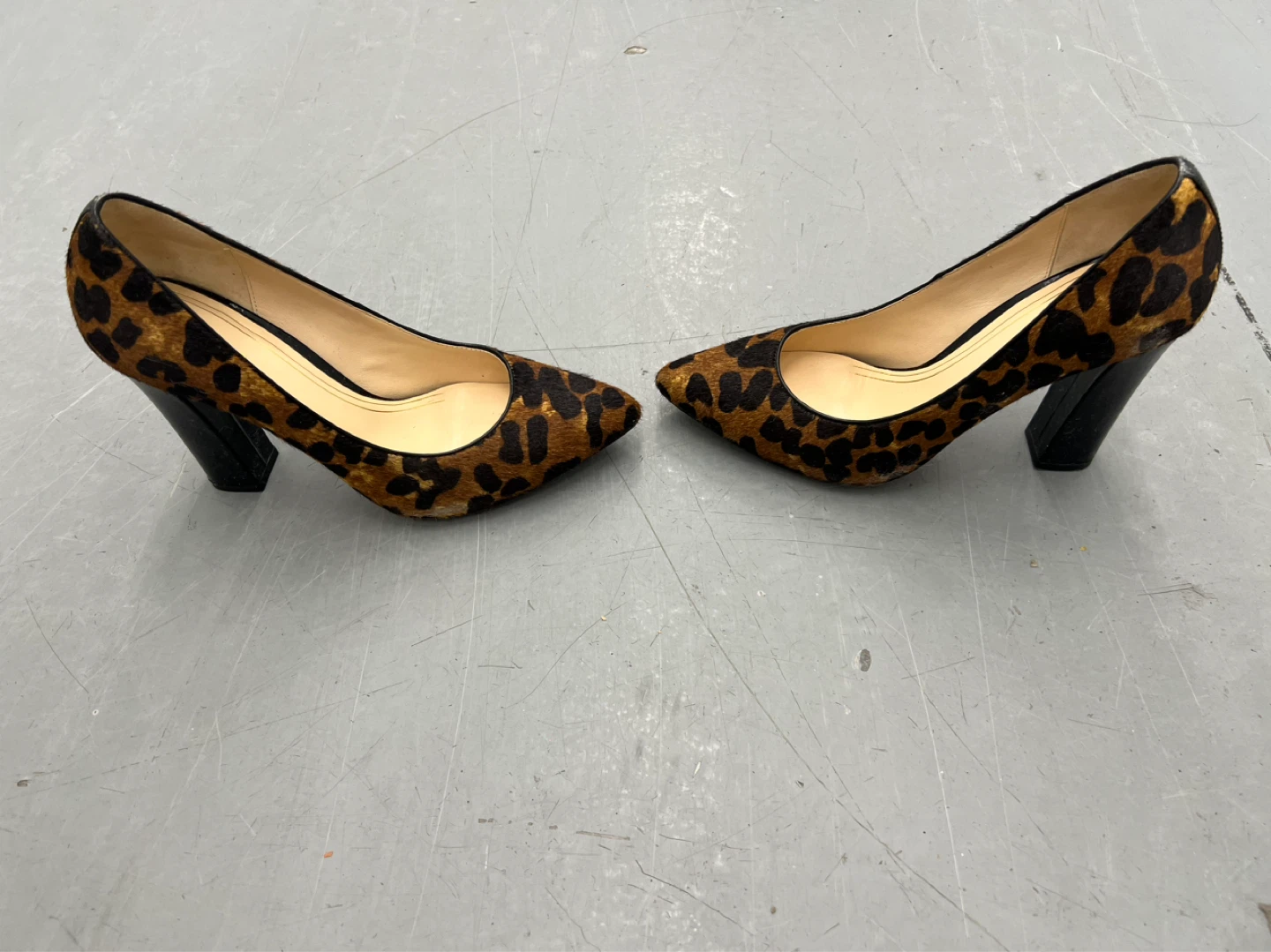 Cole Haan Leopard Print Pony Hair Heels - photo 3