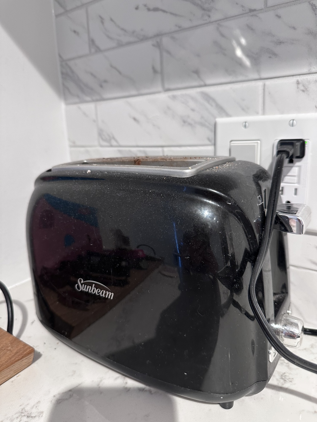 Black Sunbeam 2-Slice Toaster - photo 2